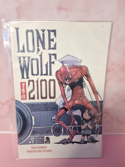 LONE WOLF 2100 #7 VOL. 1 8.0 DARK HORSE COMIC BOOK H30-210