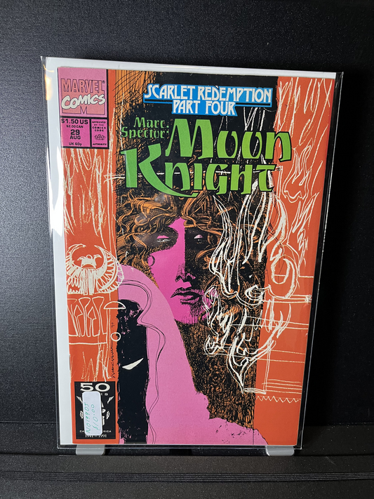 Moon Knight #29 • The Scarlet Redemption Part 4  Marvel Comics 1991