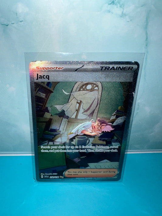 Pokémon TCG Jacq 250/198 SIR Full Alt Art Holo S&V Base NM