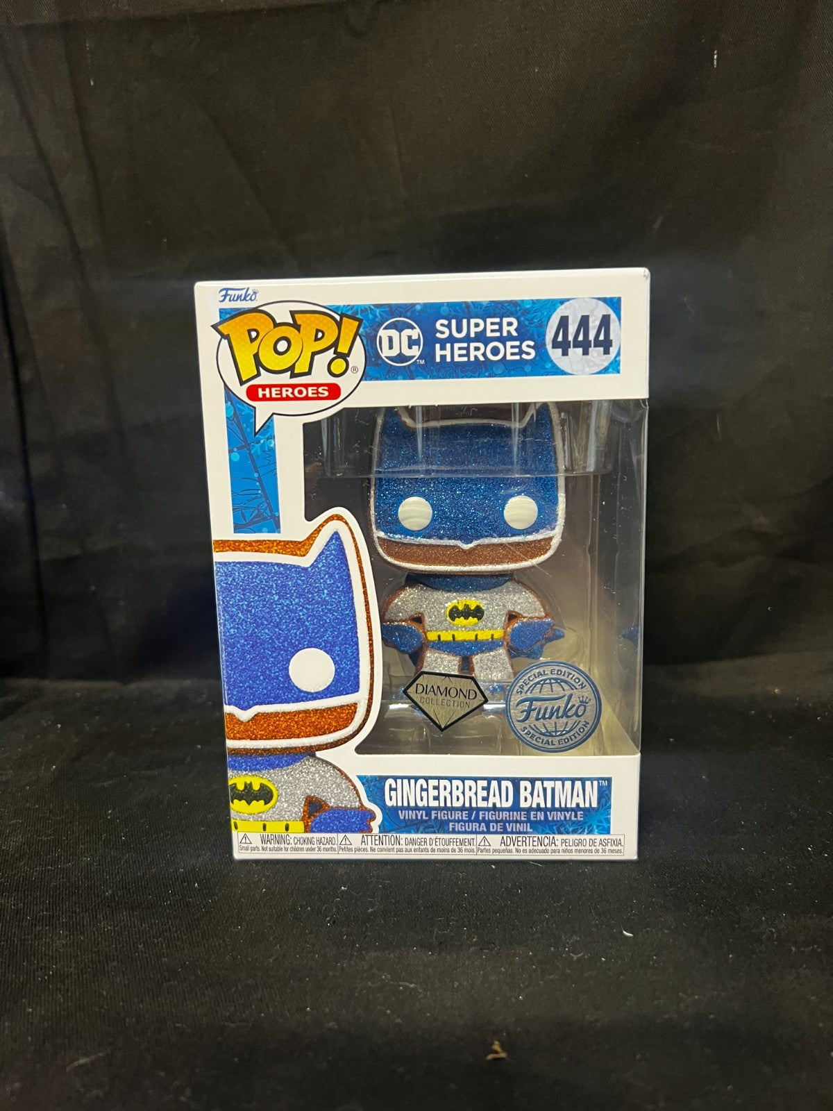 Funko Pop DC Super Heroes Gingerbread Batman #444 
