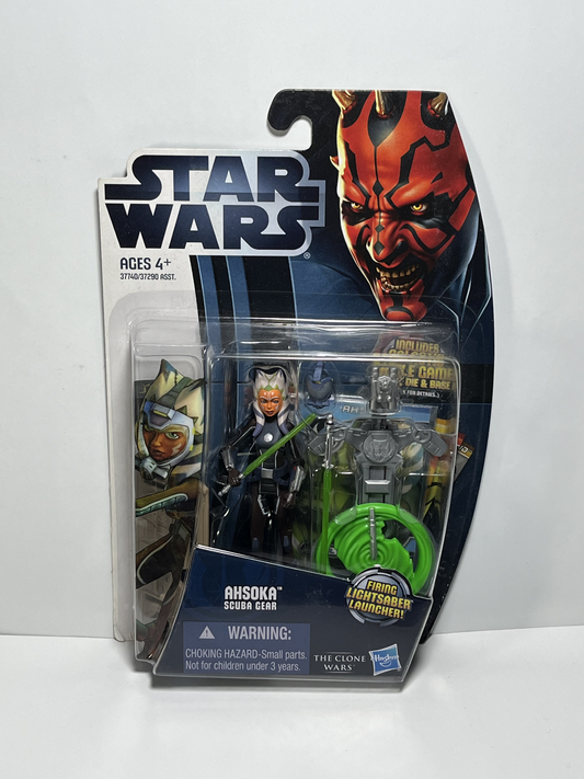 Ahsoka Scuba Gear CW15 Star Wars The Clone Wars 3.75 Action Figure