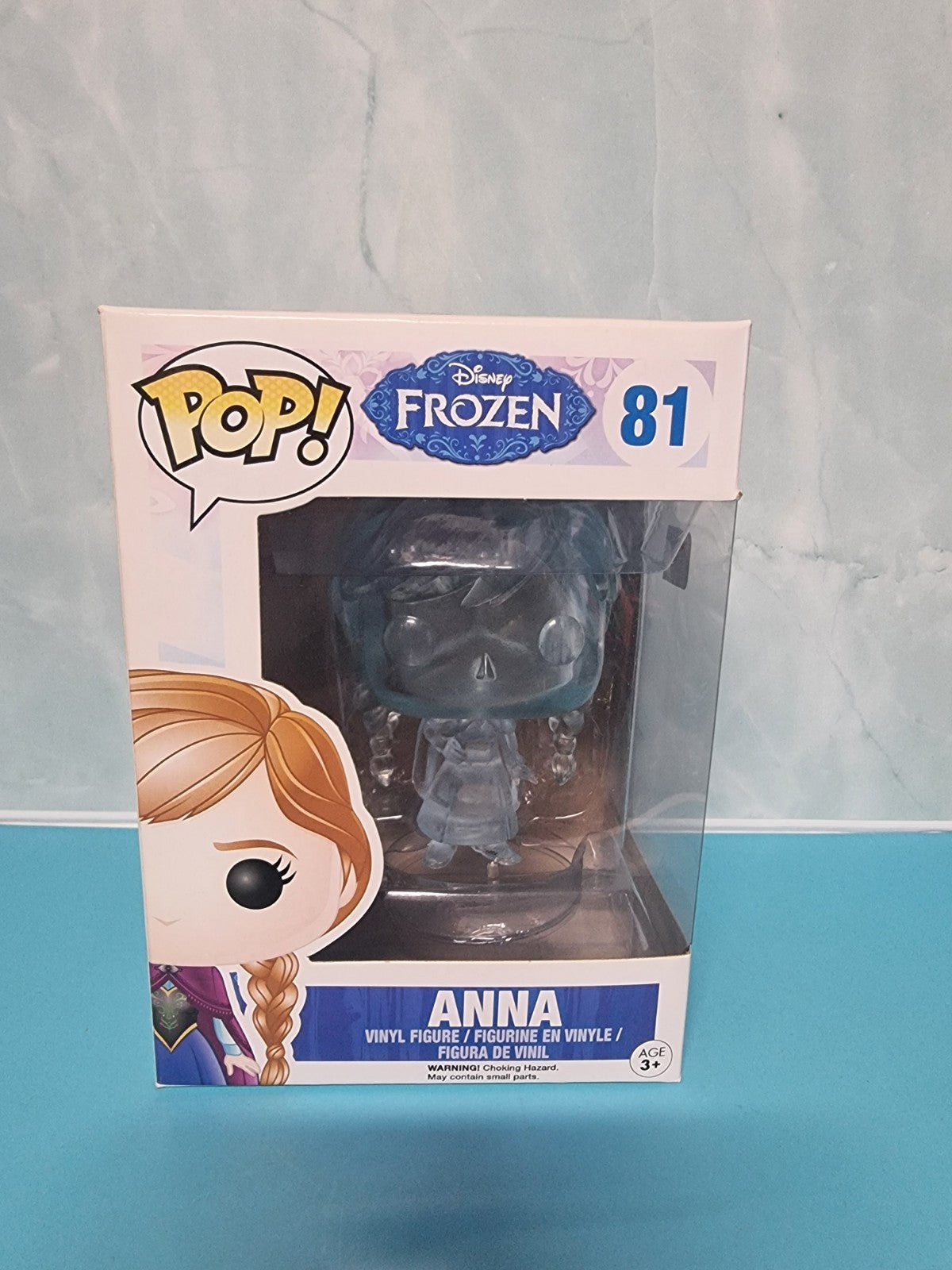 Funko Pop Disney Frozen Anna Clear Ice Blue #81
