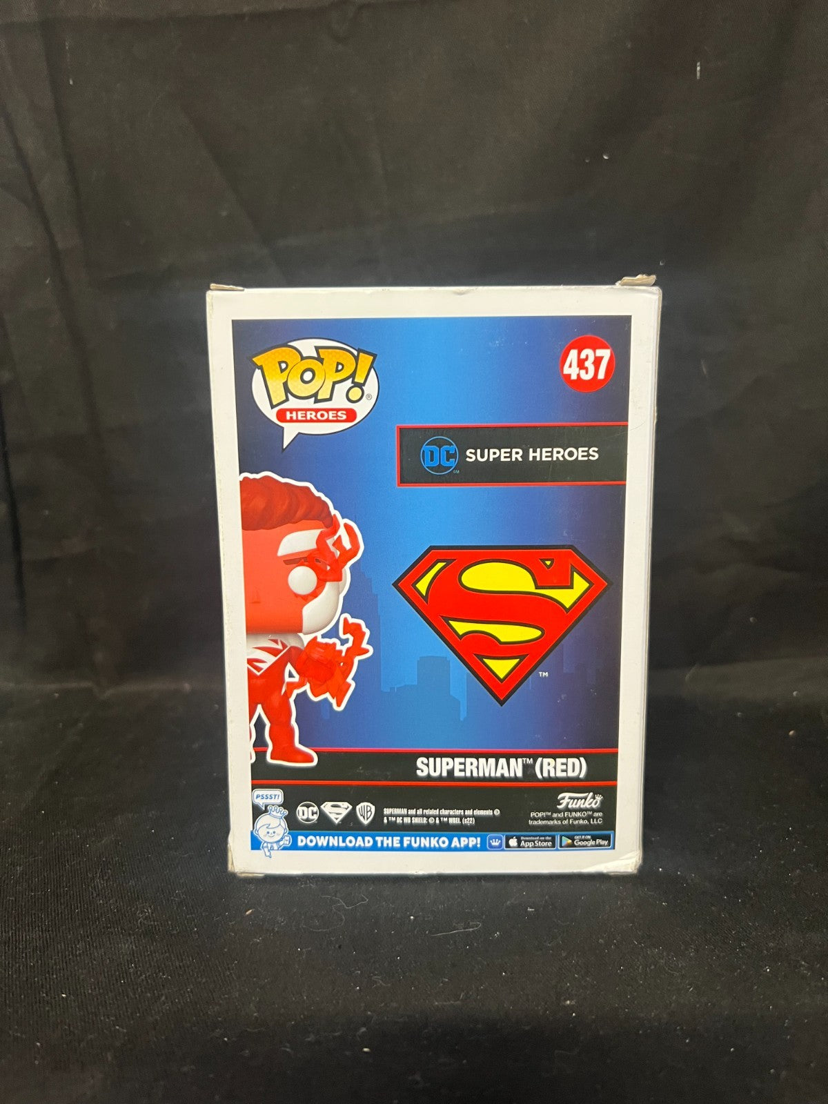 DC Comics - Superman (Red) #437 Limited Edition Funko Pop Vinyl Figure 
