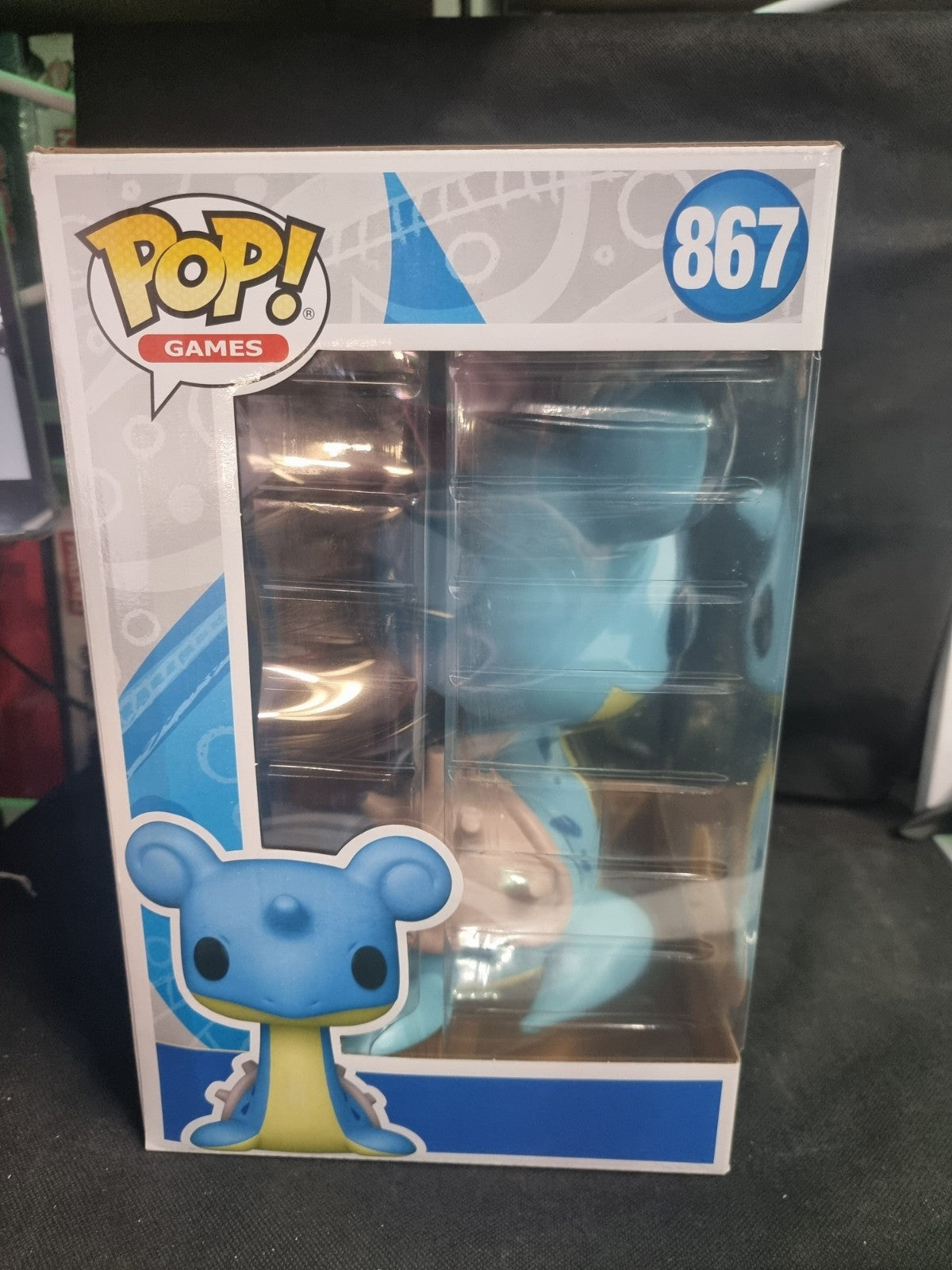 Funko Pop! Games Vinyl Figure #867 - Pokemon Lapras 10" Jumbo