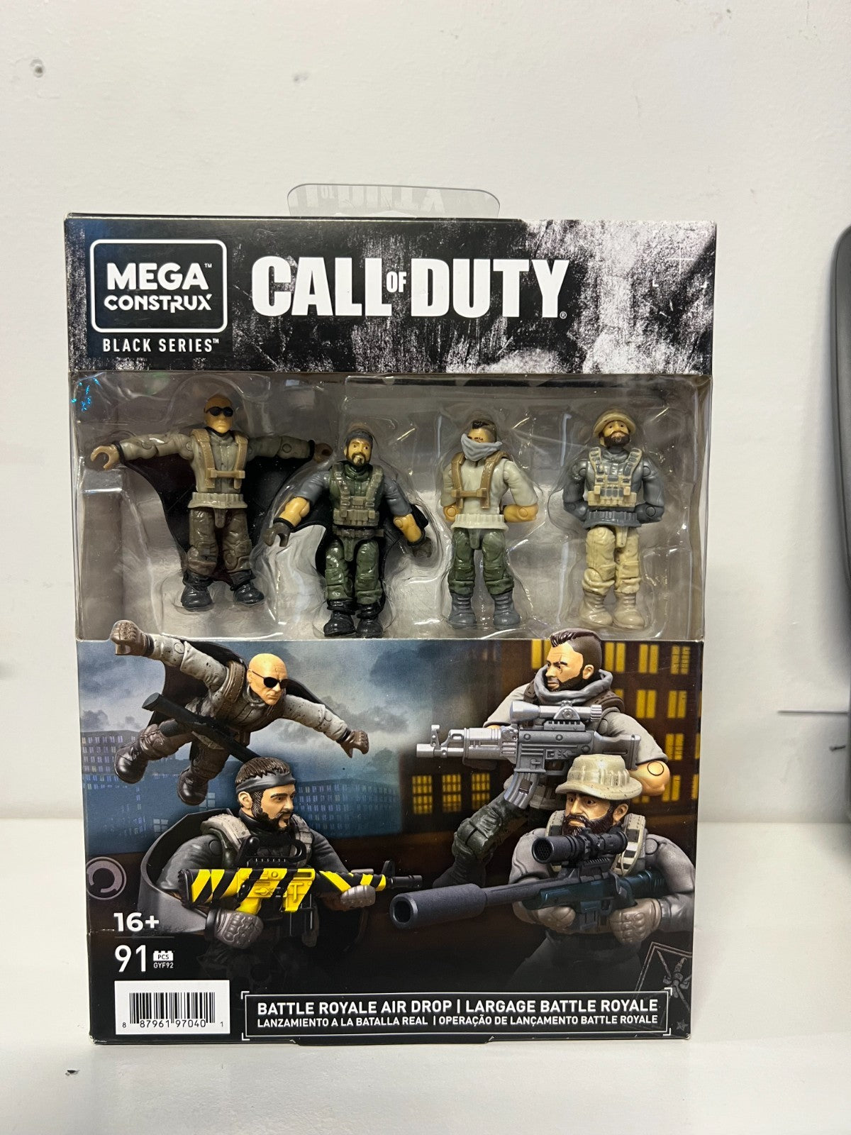Mega Construx Call Of Duty Battle Royale Air Drop Building Set NEW
