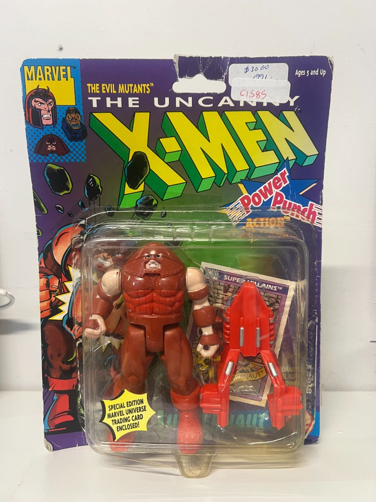Vintage MOC Marvel Comics Uncanny X-Men JUGGERNAUT Action Figure ToyBiz New 1991