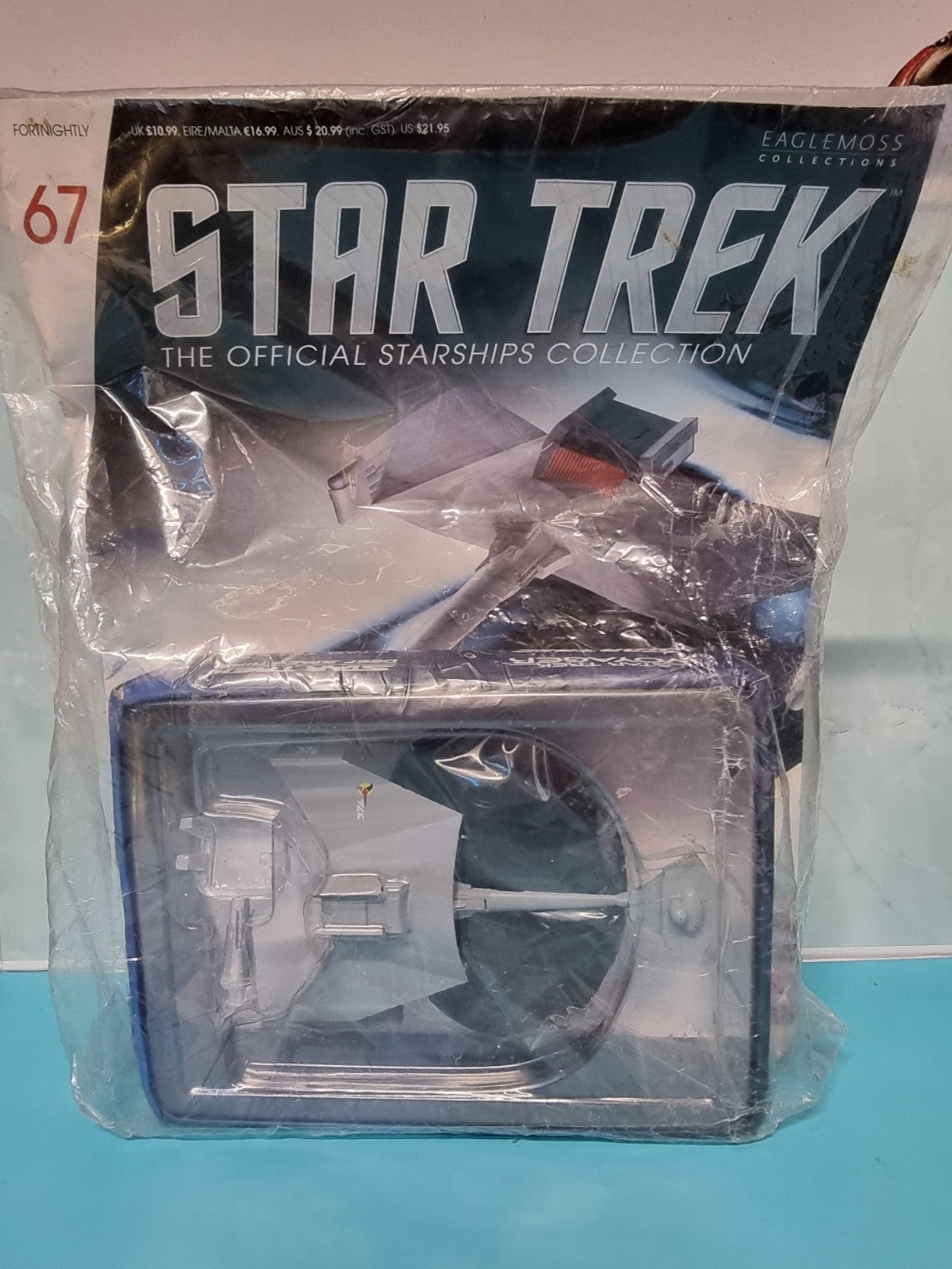  EAGLEMOSS Star Trek Magazine Number 67 KLINGON D7 CLASS BATTLE CRUISER