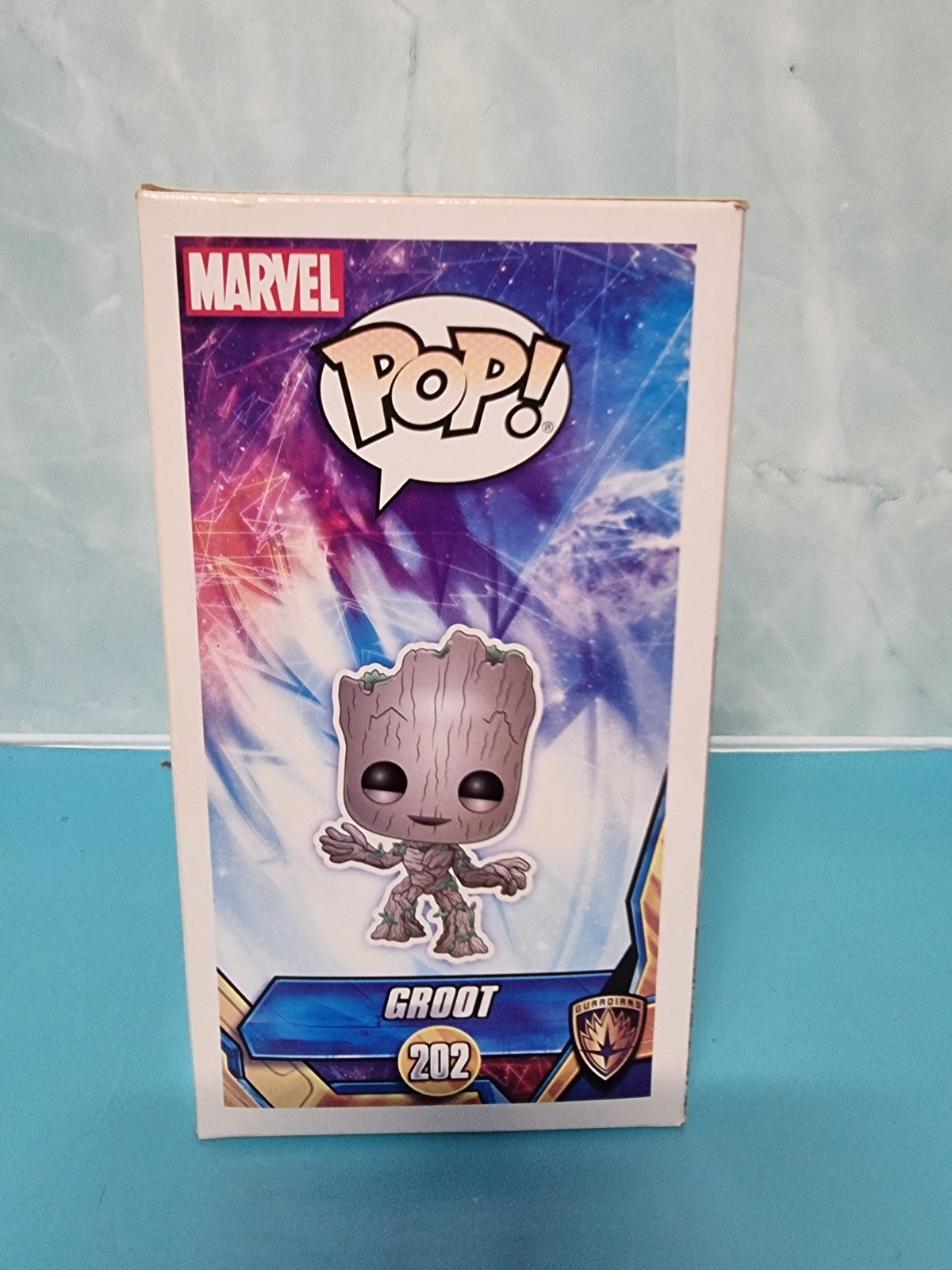 Funko Pop! Marvel Guardians of The Galaxy #202 Groot Bobble-Head Vinyl Figure
