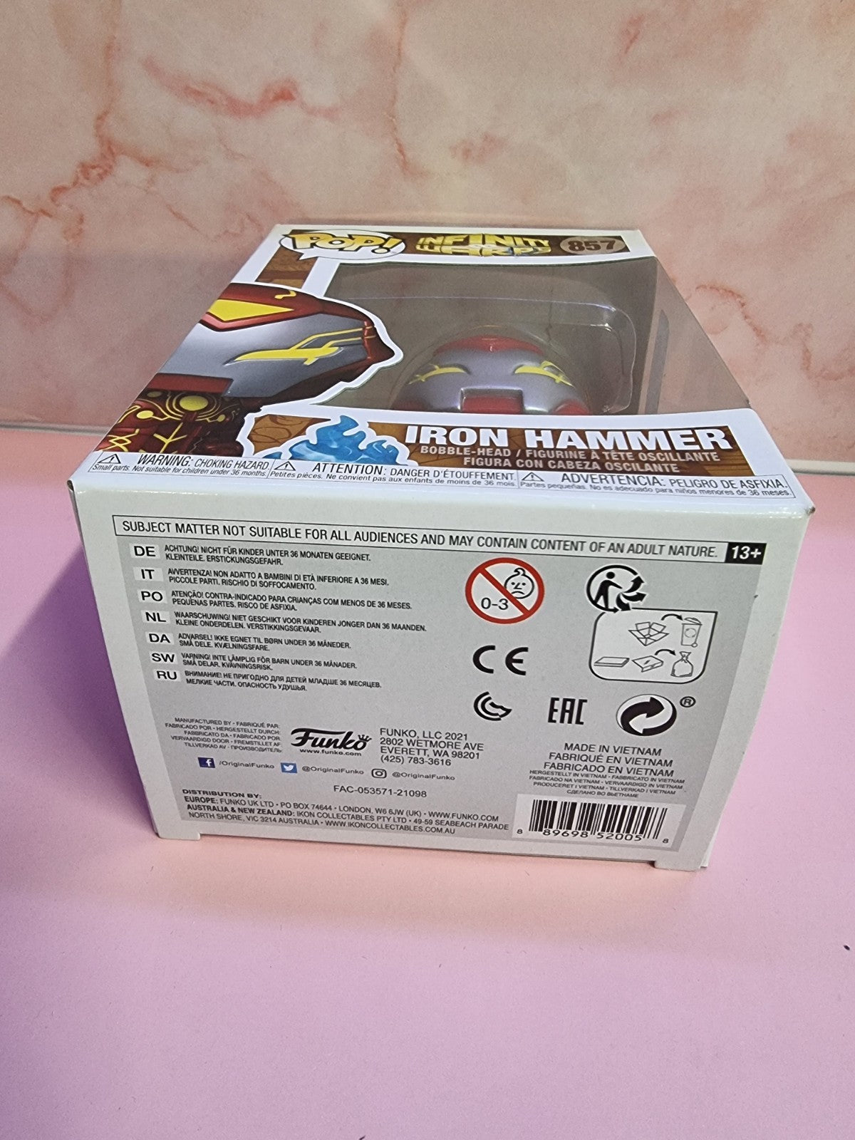 Marvel: Infinity Warps Iron Hammer Pop! Vinyl Figure #857