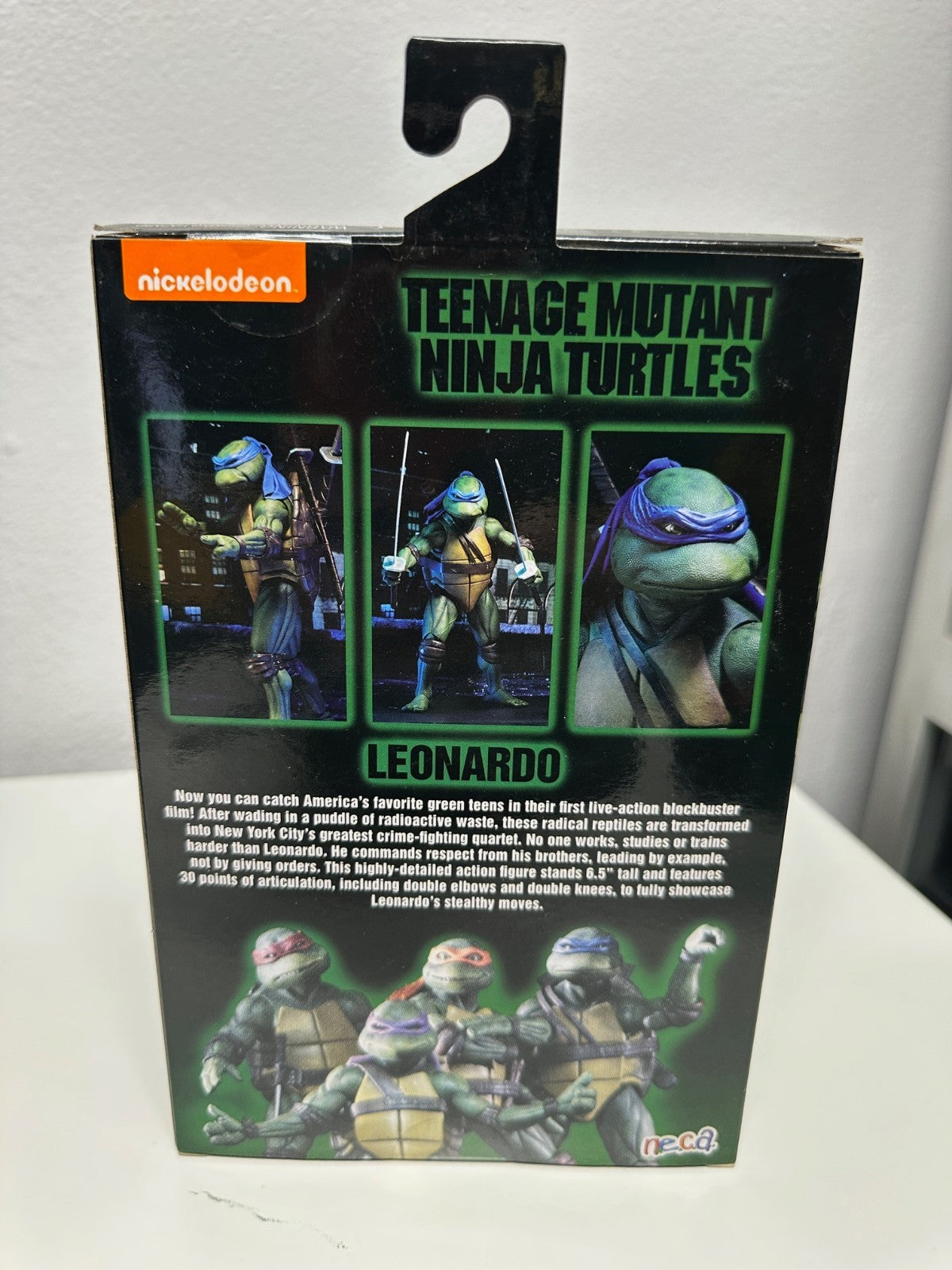 Neca 7" Leonardo TMNT Movie Figure