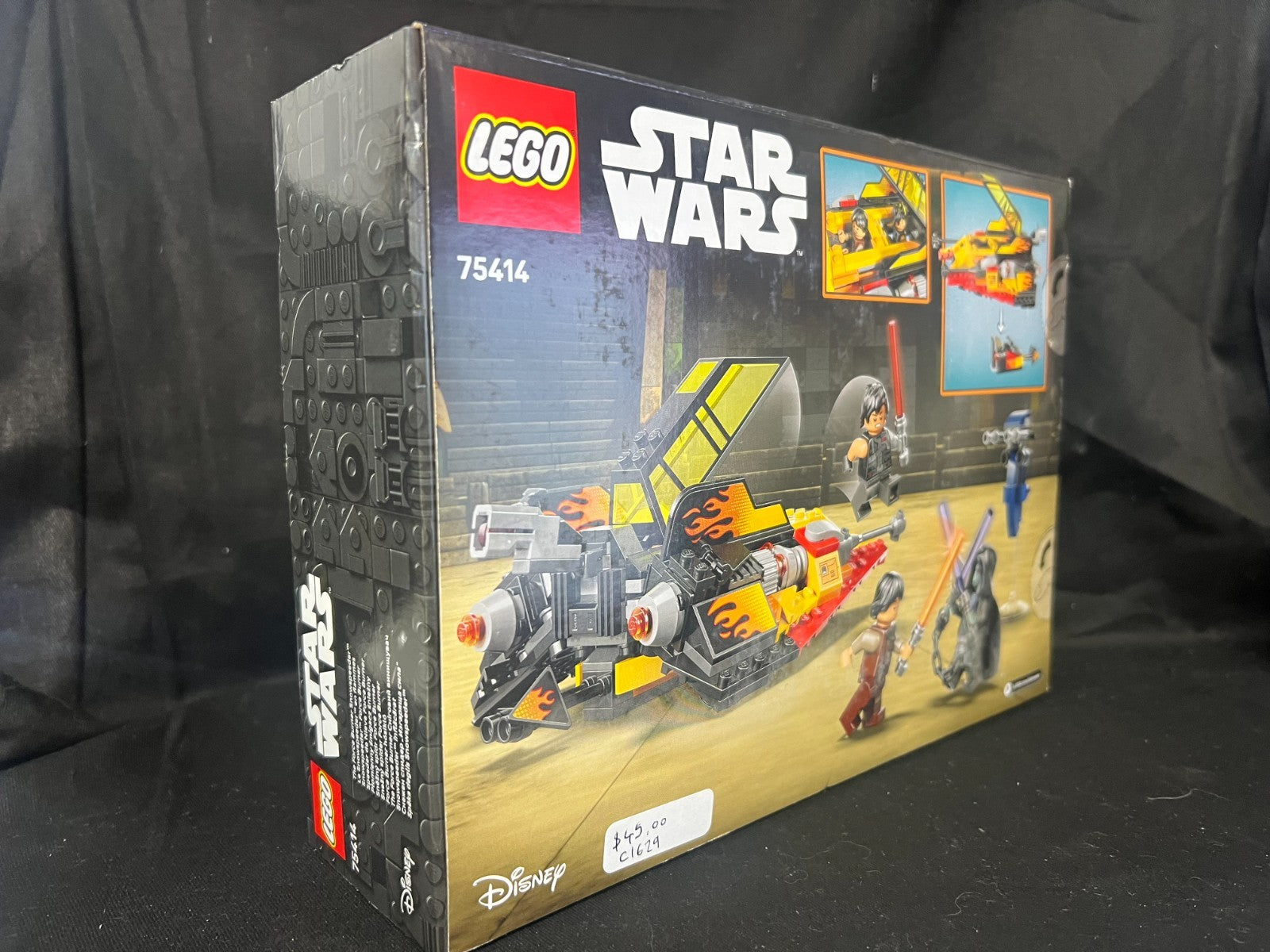 LEGO Star Wars Force Burner Snowspeeder 75414 Rebuild Galaxy Speeder Bike 349Pcs