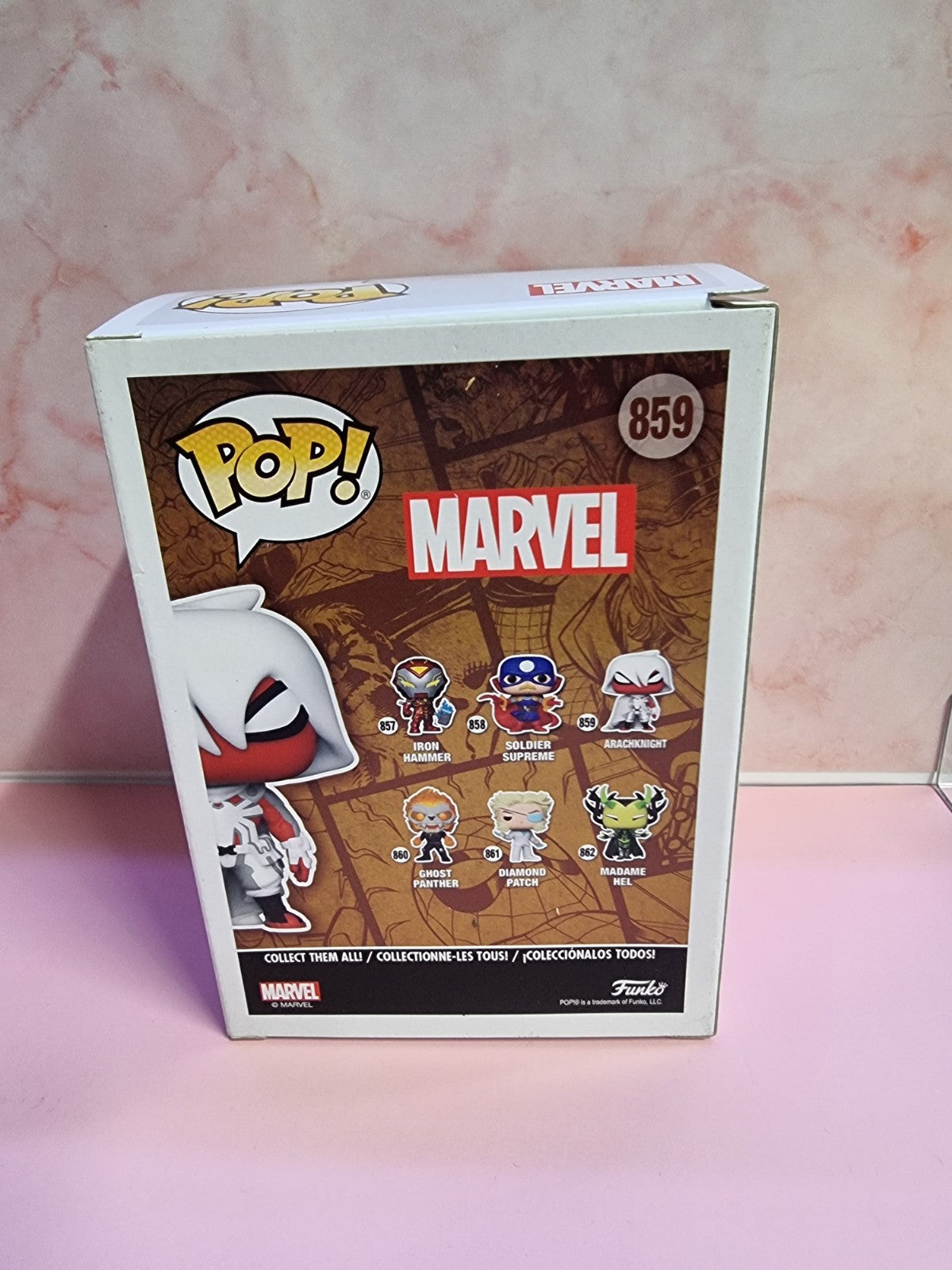 Marvel Funko Pop - Arachknight - Infinity Warps -# 859