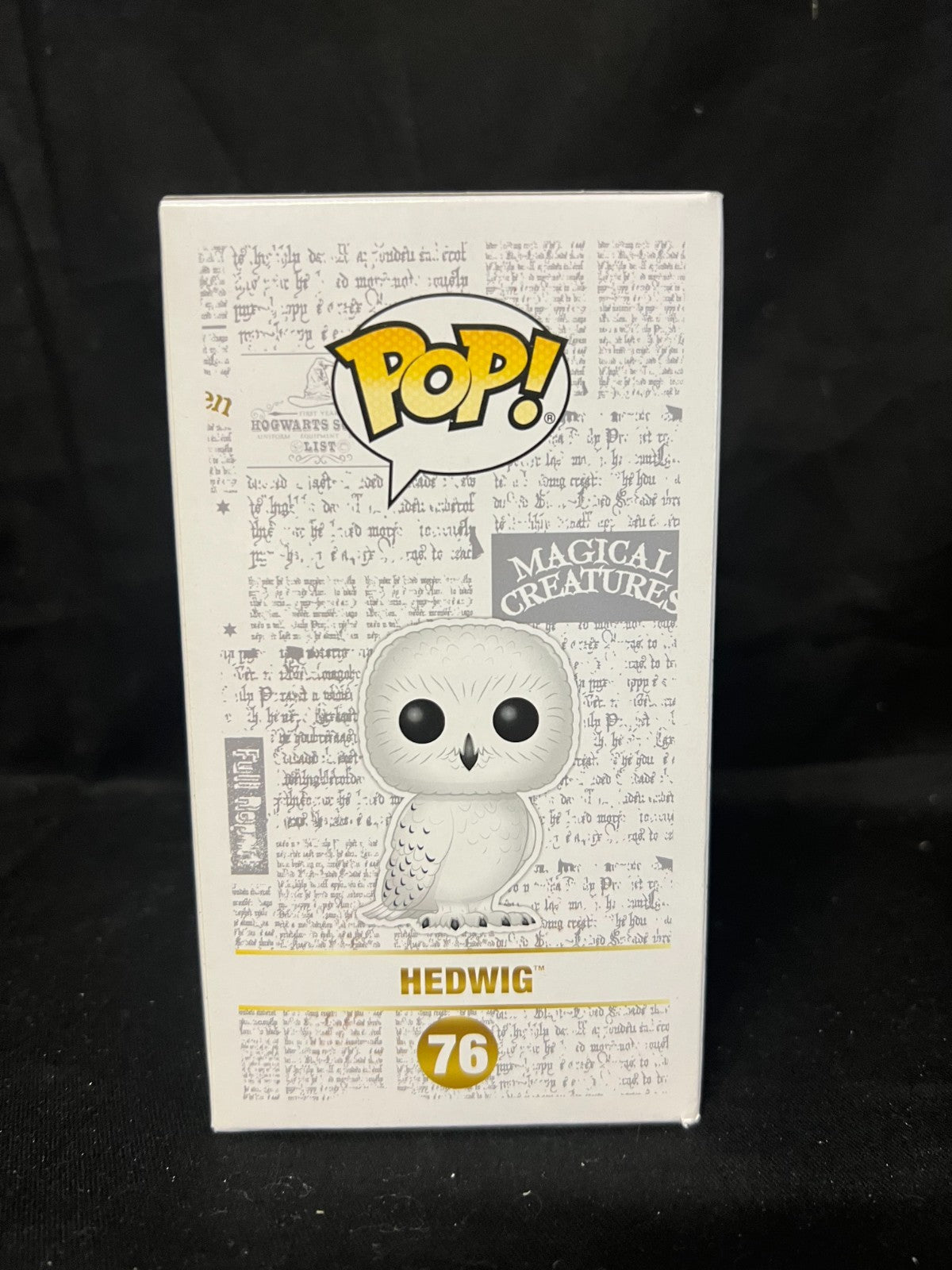 Damaged Hedwig 76 Harry Potter Funko Pop Figure