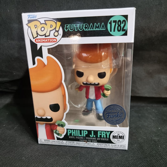 Futurama #1782 Philip J. Fry Shut Up and Take My Money Funko Pop! 