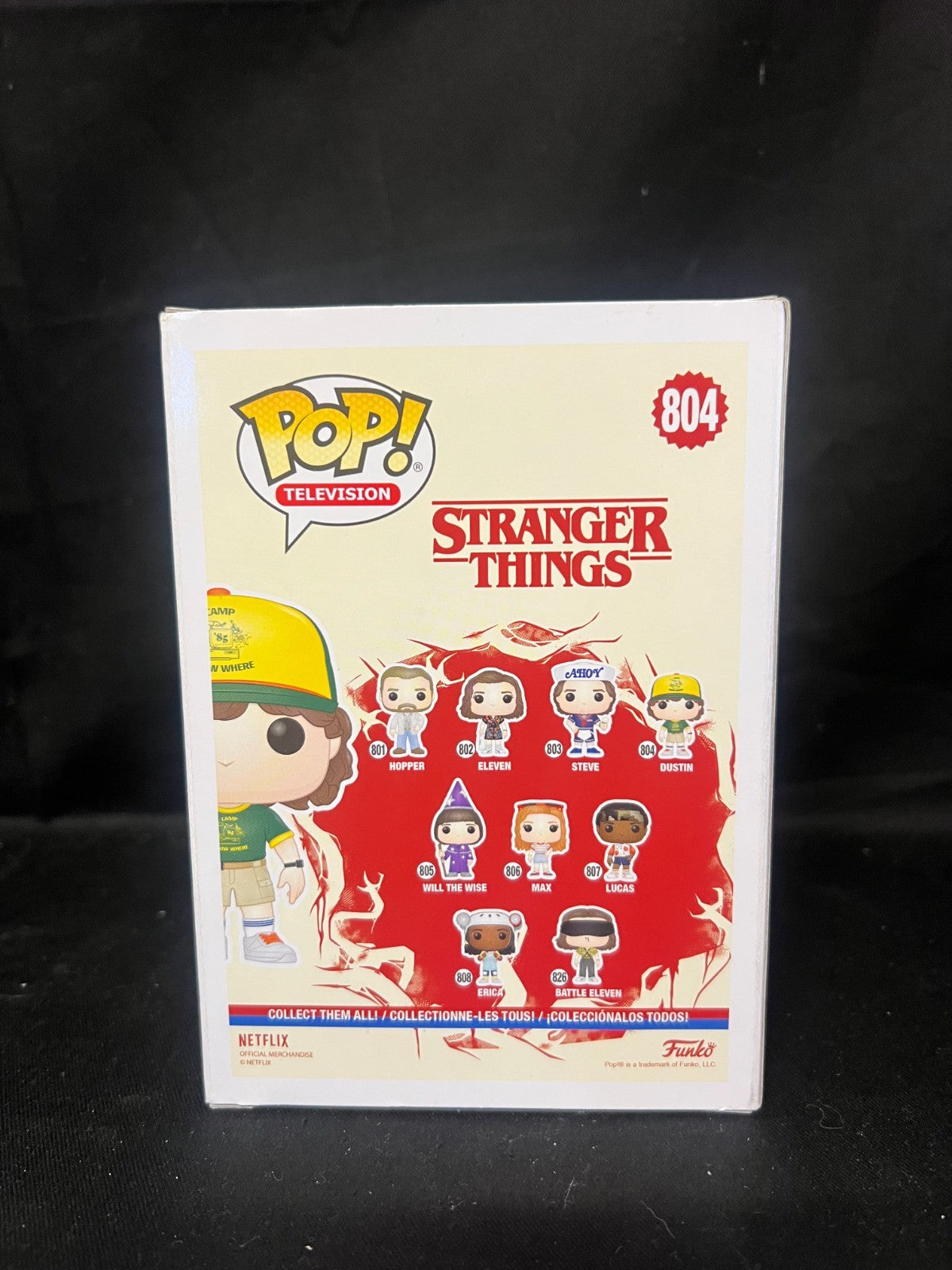 Dustin Funko Pop Vinyl - Stranger Things - Dustin Camp Uniform #804