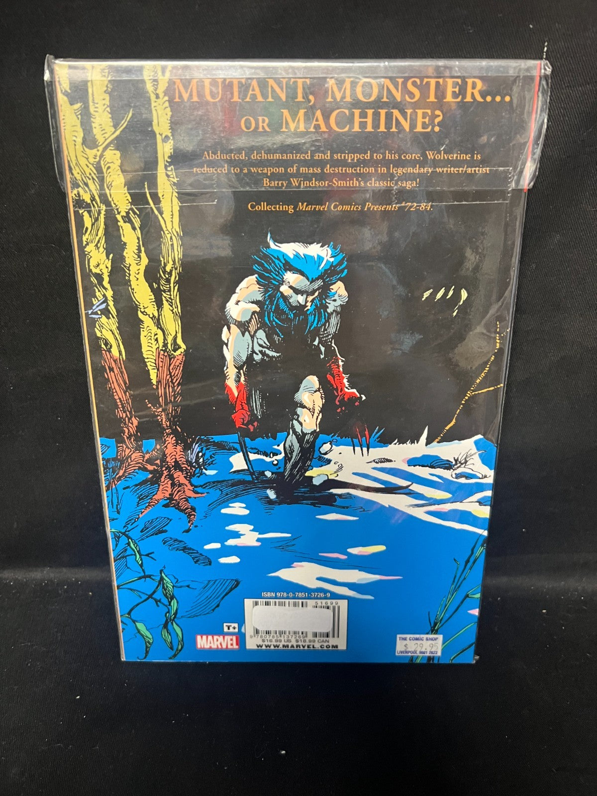 WOLVERINE WEAPON X WINDSOR-SMITH - MARVEL GRAPHIC NOVEL