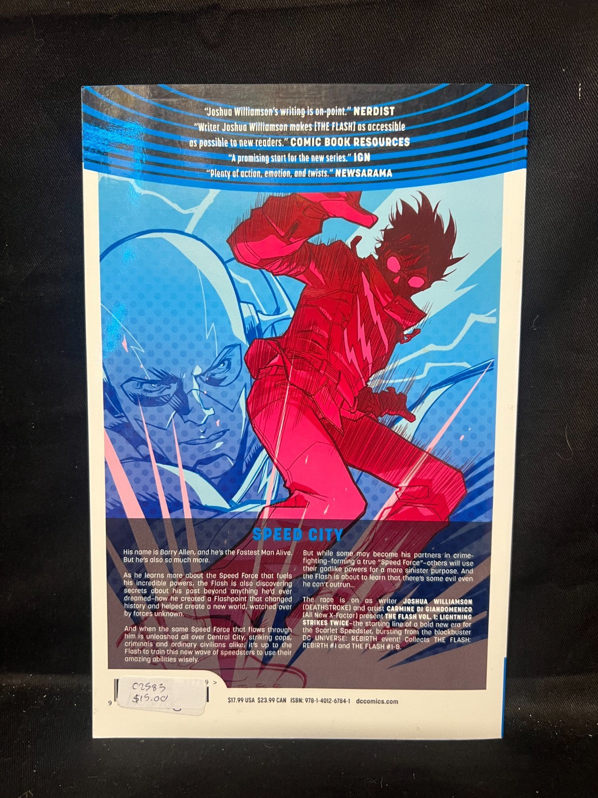 DC Comics Rebirth The Flash Vol 1 2nd Print 2017 Lightning Strikes Twice