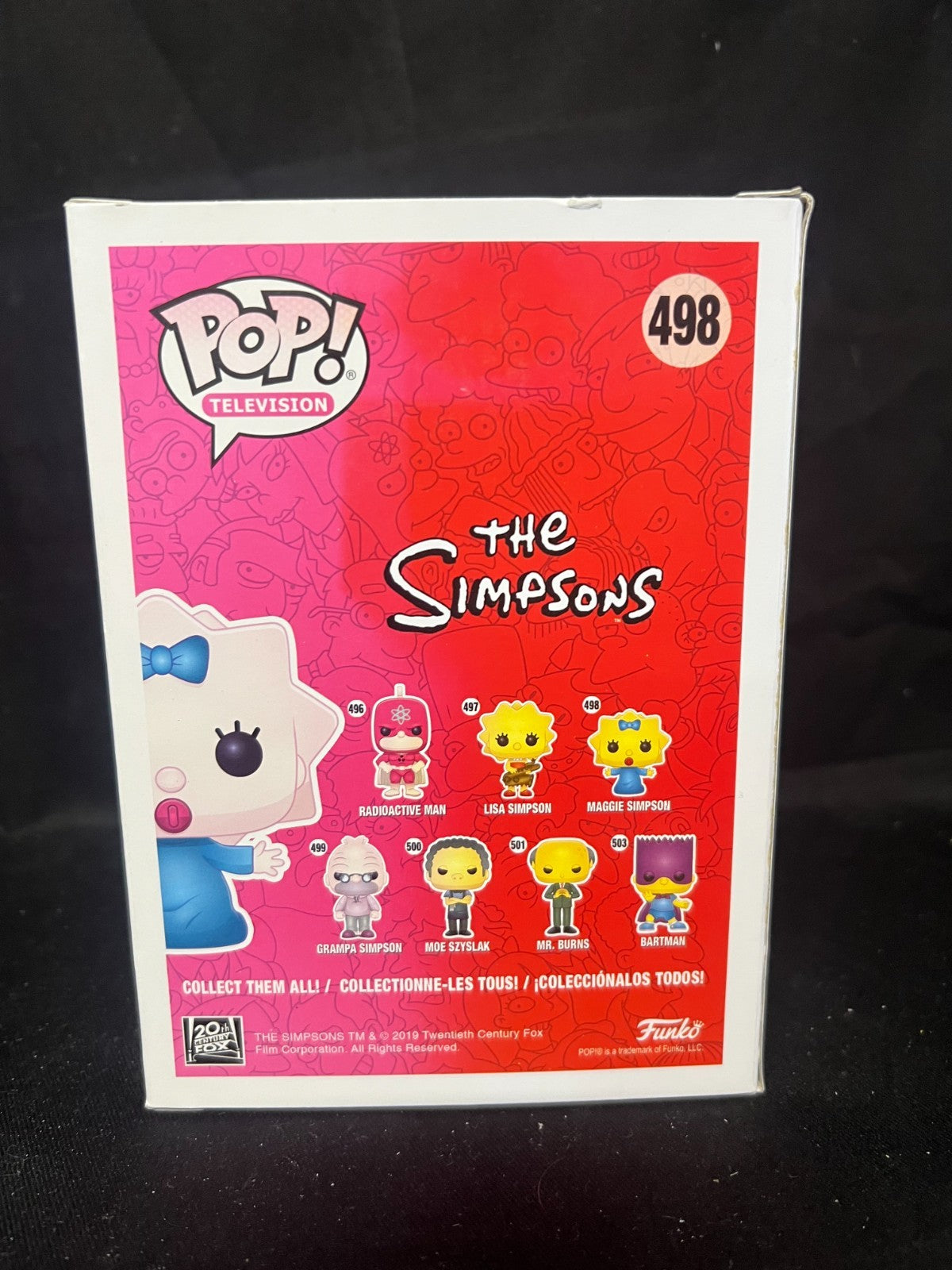 Funko Pop Maggie Simpson 498 : Pop Vinyl : The Simpsons