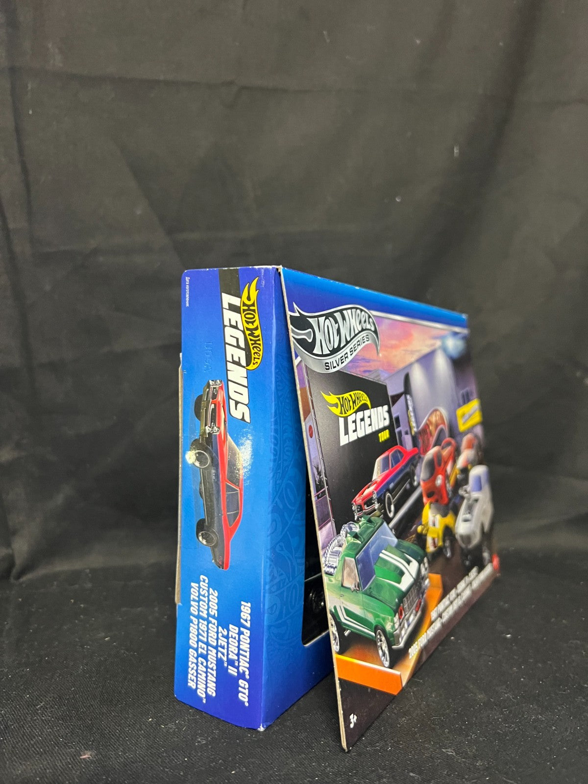 Hot Wheels Silver Series Legends Tour 5-Pack Diecast Cars Collectible New
