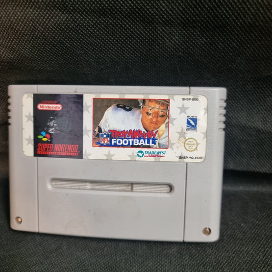 TROY AIKMAN FOOTBALL SUPER NINTENDO 