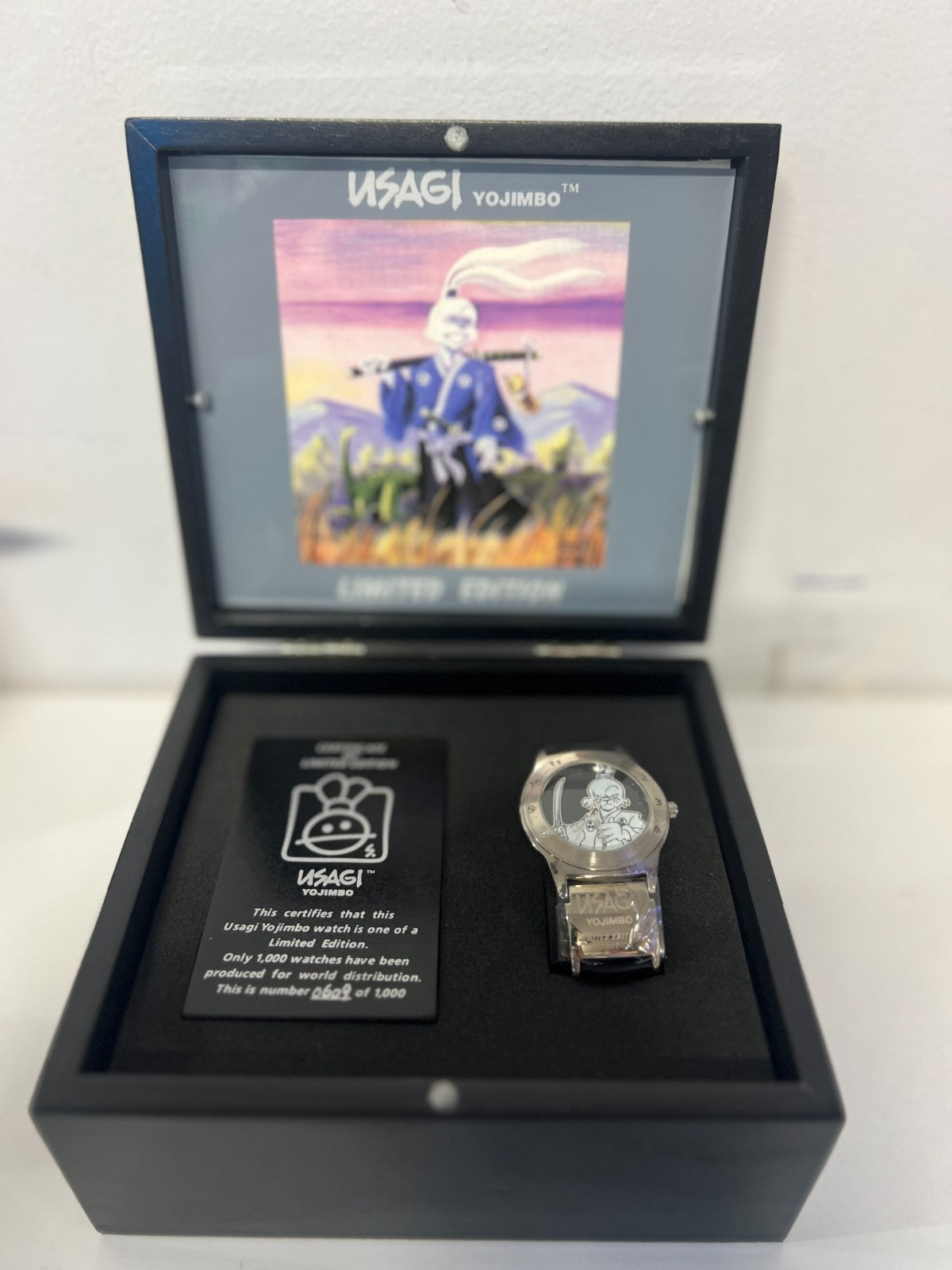 Usagi Yojimbo Limited Edition Watch 2000 number 609 of 1000