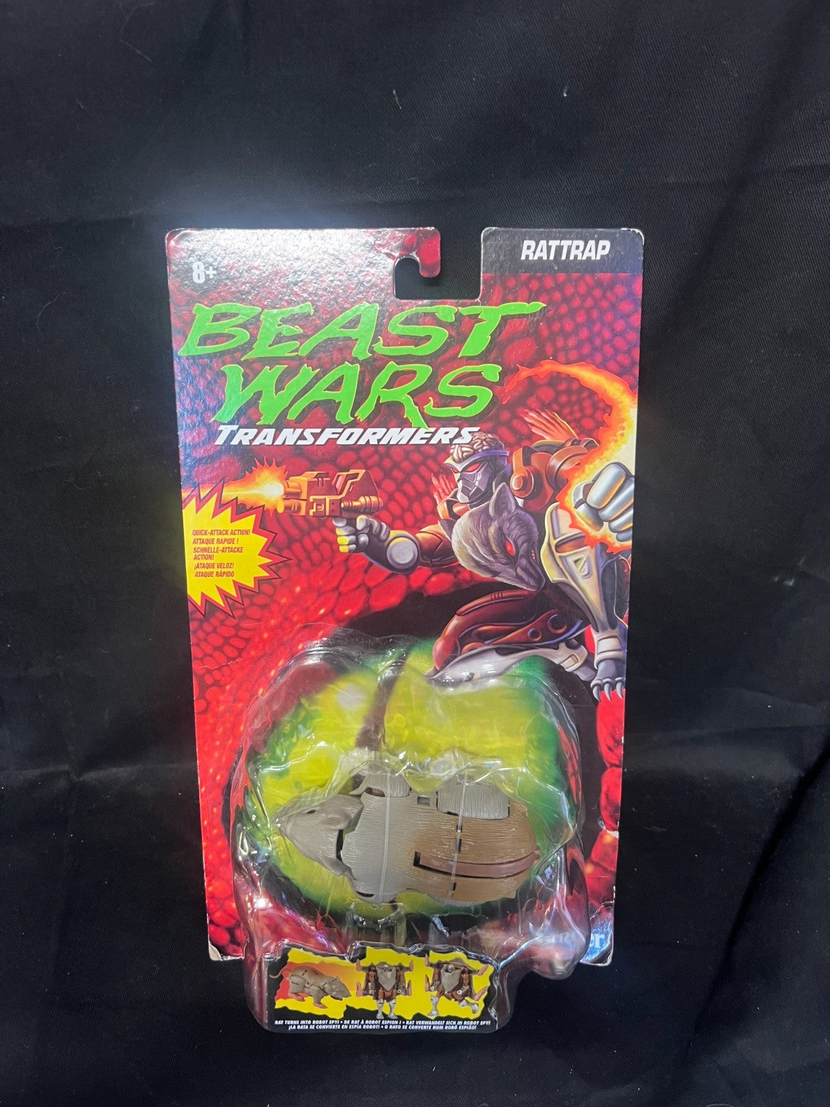 Kenner Hasbro Transformers Beast Wars Rattrap -