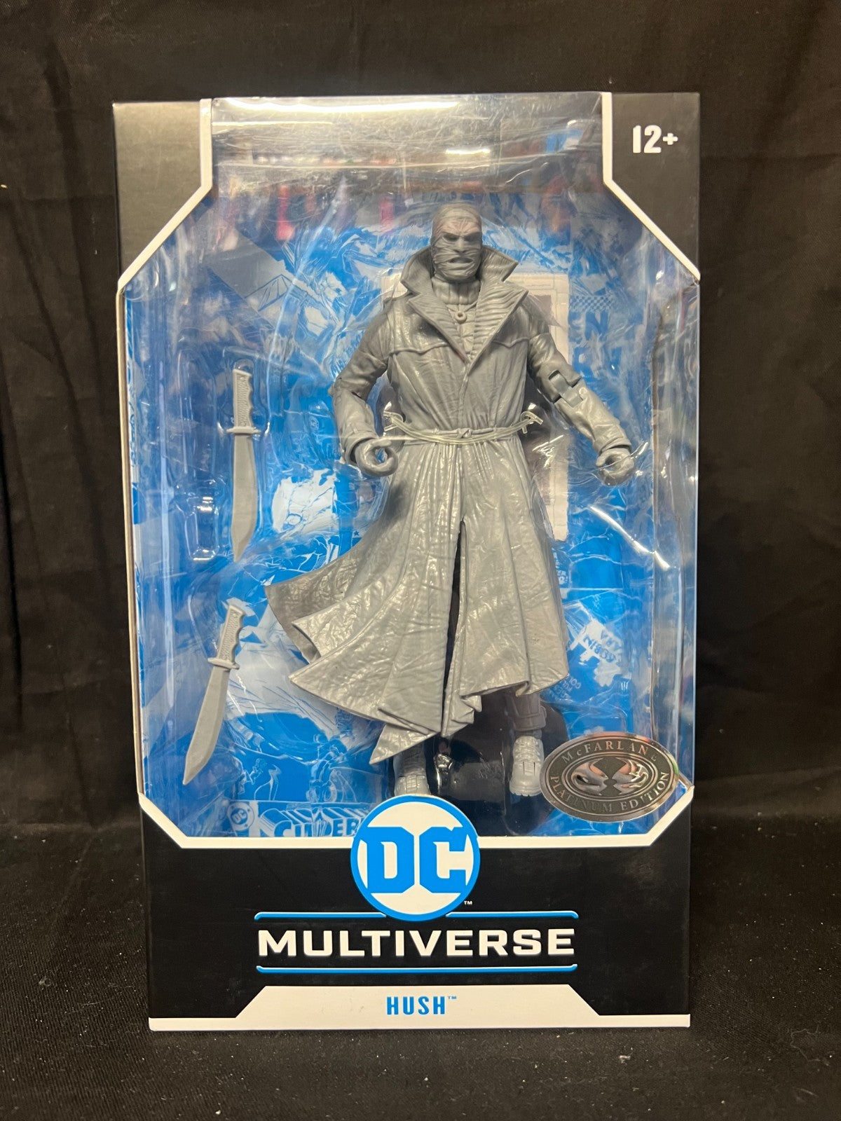 DC Multiverse Mcfarlane Toys Hush 6" Platinum Action Figure 
