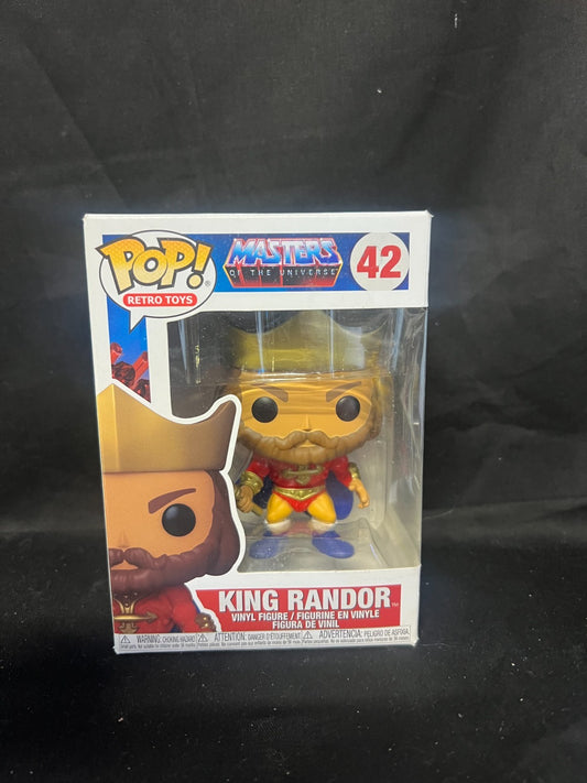 FUNKO POP MASTERS OF THE UNIVERSE KING RANDOR #42 VINYL FIGURE