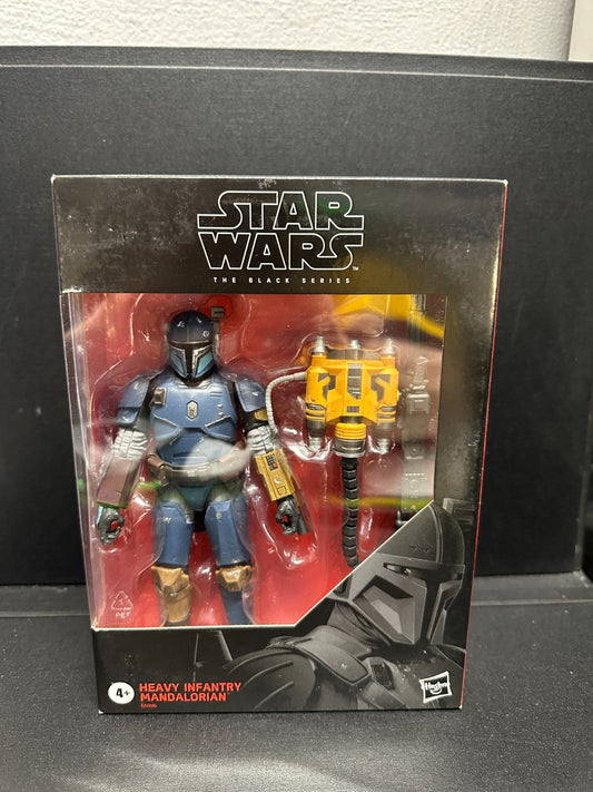 Star Wars The Black Series Heavy Infantry Mandalorian #D2 6 inch Action Figure