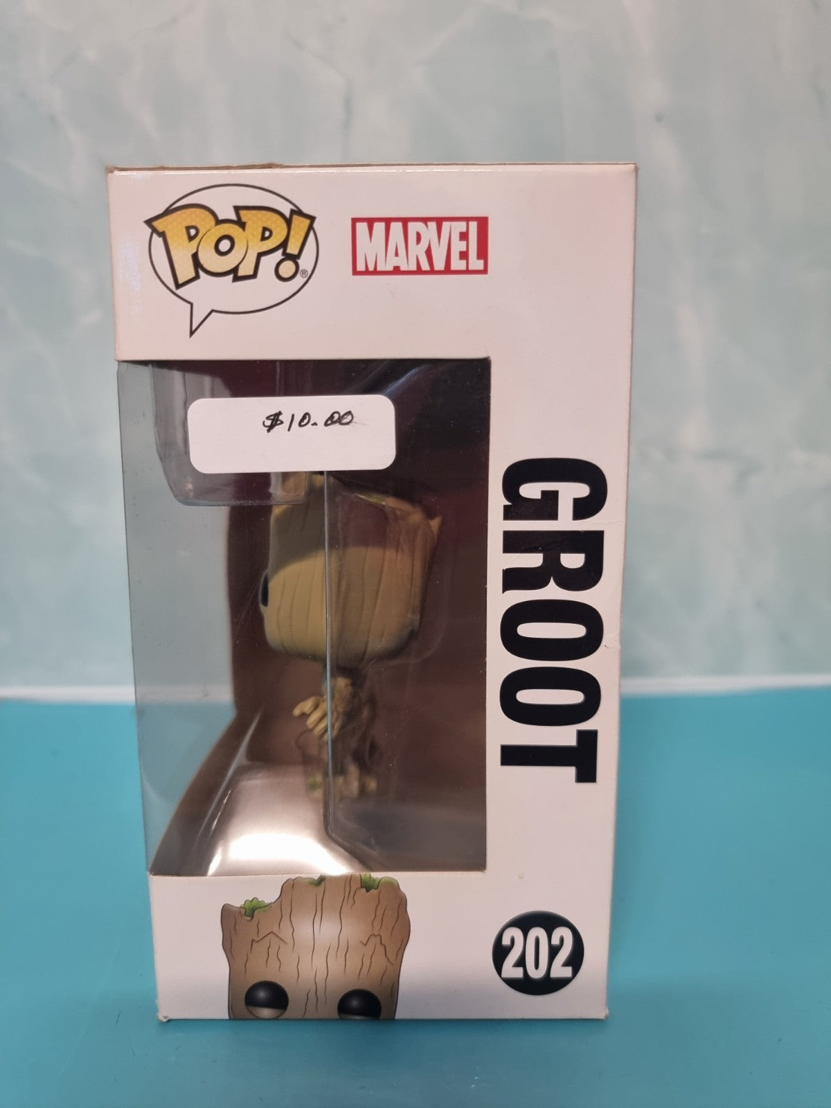 Funko Pop! Marvel Guardians of The Galaxy #202 Groot Bobble-Head Vinyl Figure