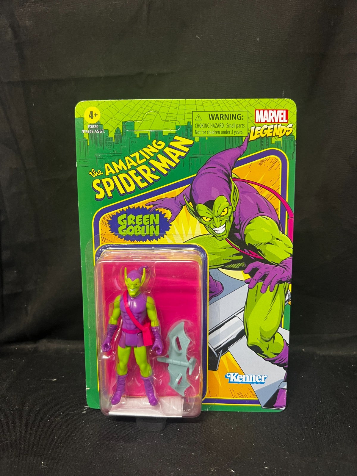 Marvel Legends Retro Green Goblin 3.75" Kenner Action Figure New Spider-Man