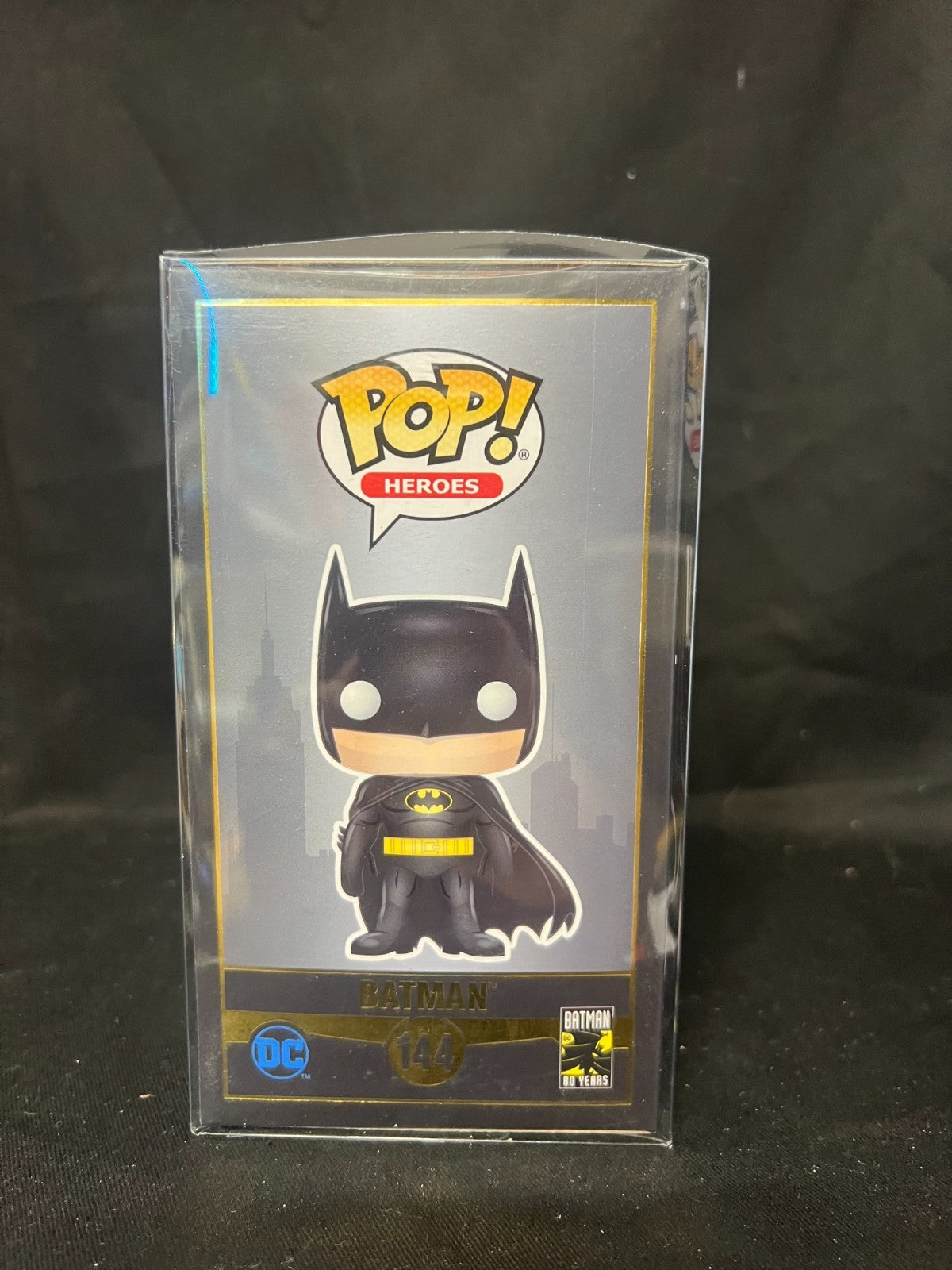 Brand New Funko Batman (Red Metallic) 144 DC Pop Figure