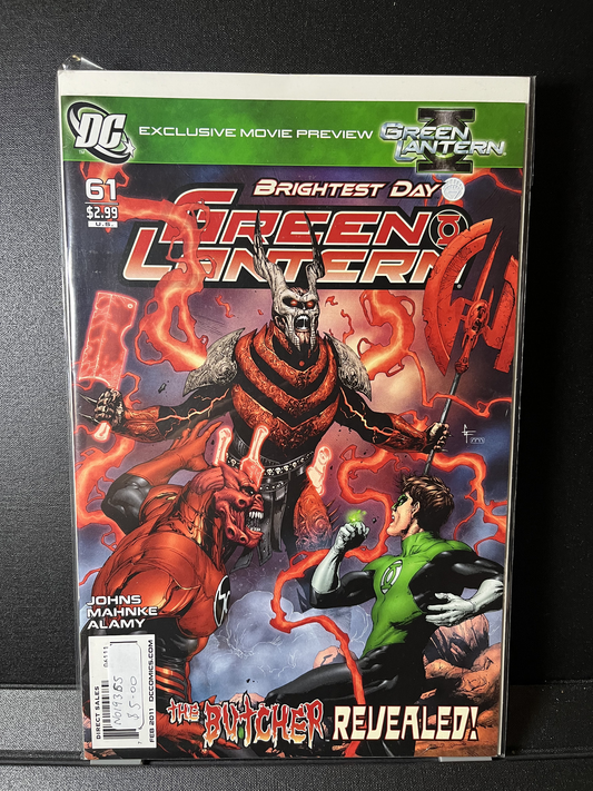 Green Lantern #61 DC Comics 2011