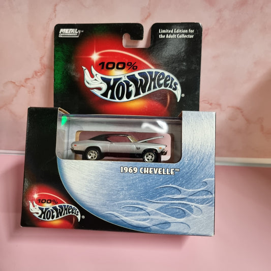 100% HOT WHEELS BLACK BOX RARE 1969 CHEVY CHEVELLE SS HARD TO FIND COLLECTIBLE