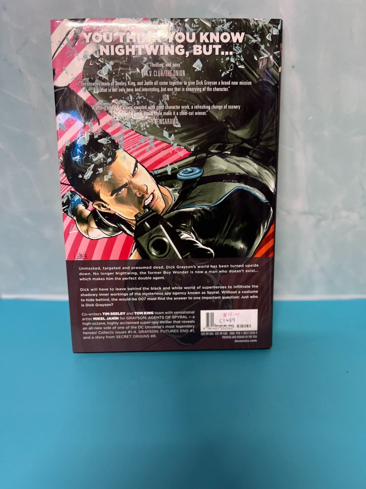 Grayson Volume 1: Agents of Spyral Hardcover by Tim Seeley DC Comics