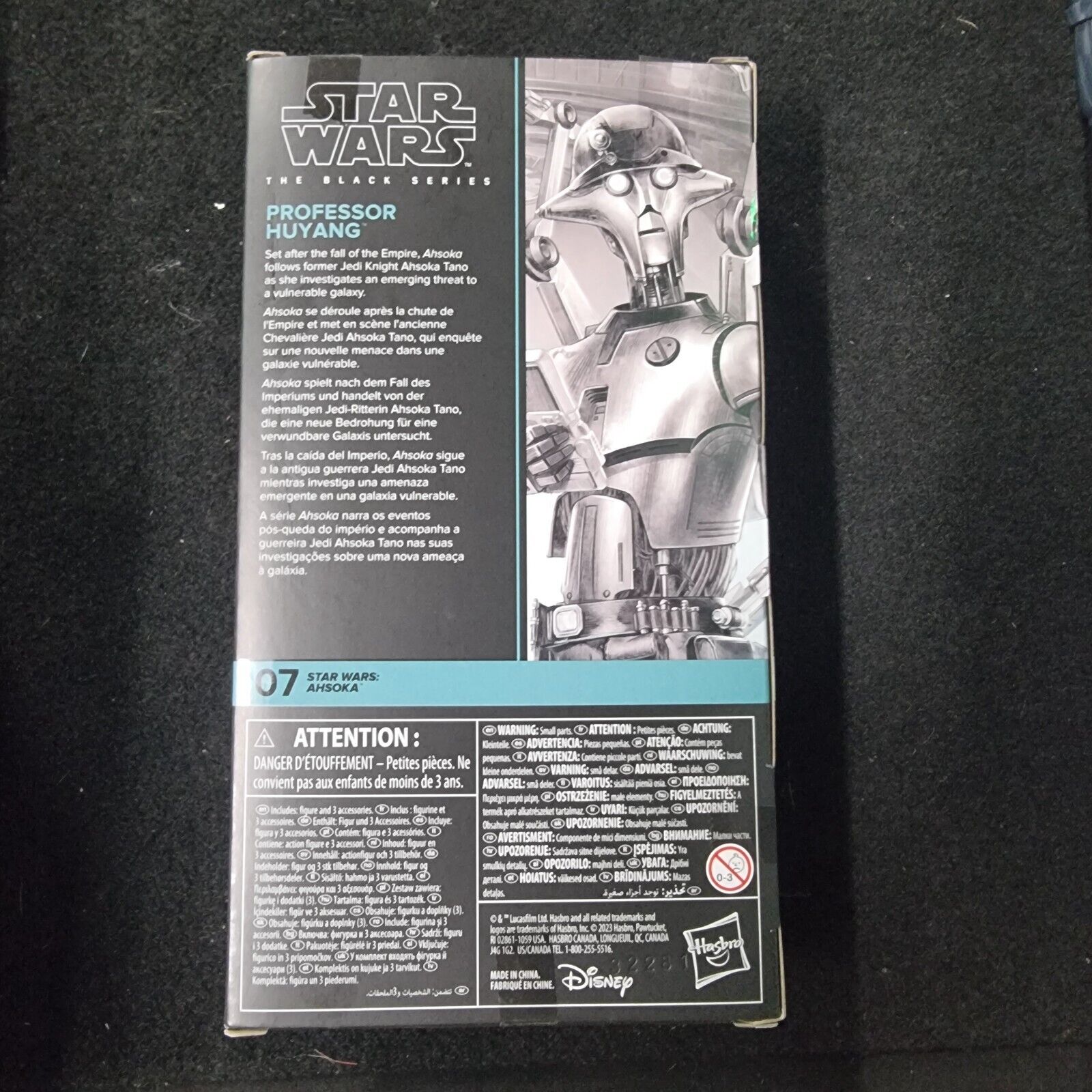 Hasbro Star Wars The Black Series Professor Huyang