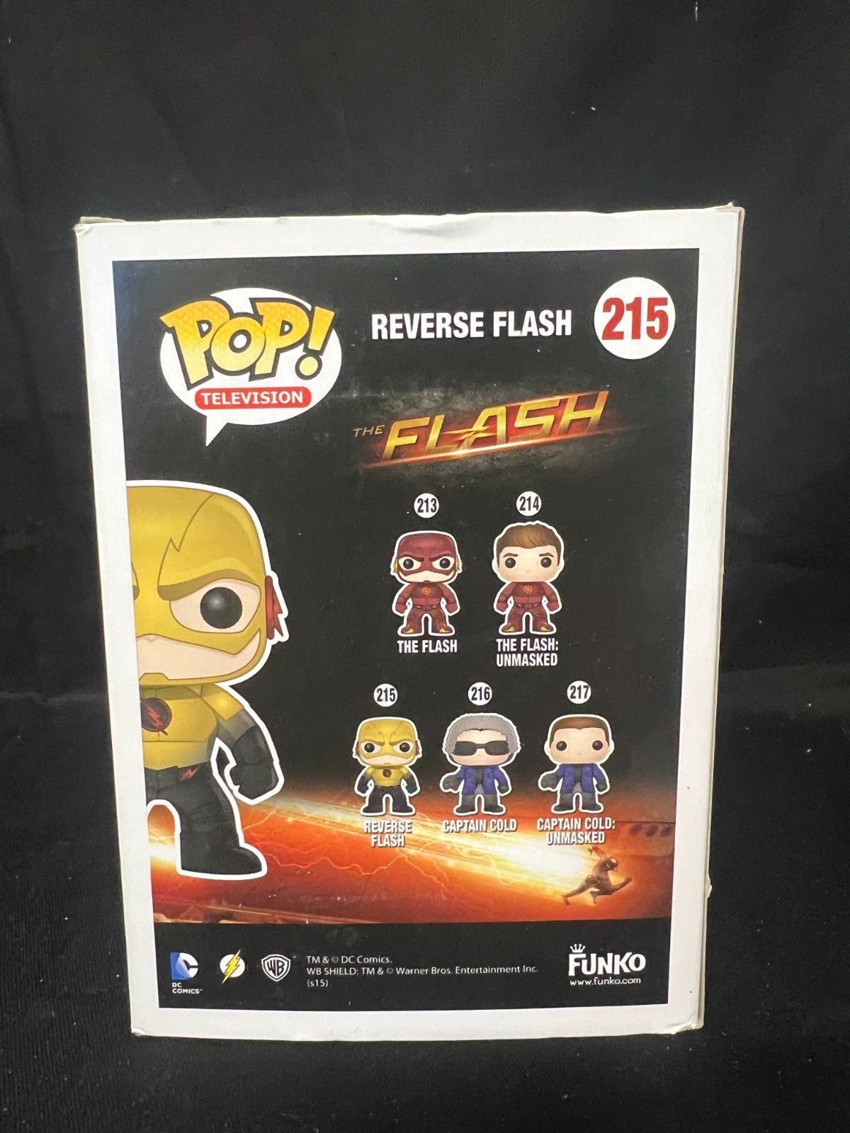 FUNKO POP VINYL TV THE FLASH 215 REVERSE FLASH  VAULTED