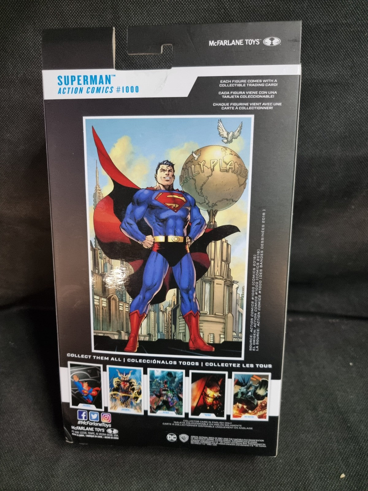 Superman DC Multiverse, Action Comics #1000, McFarlane Toys 18cm New-sealed