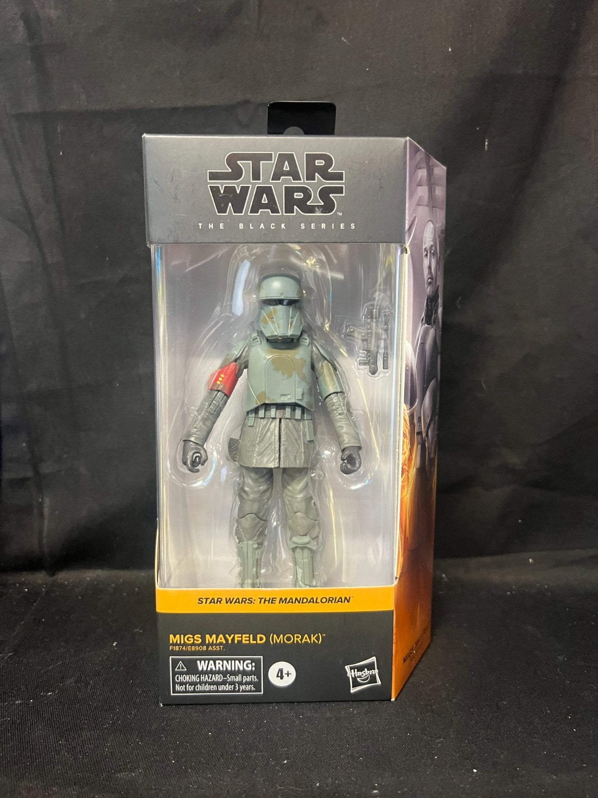 Hasbro STAR WARS The Black Series Mandalorian Migs Mayfield Morak Action Figure