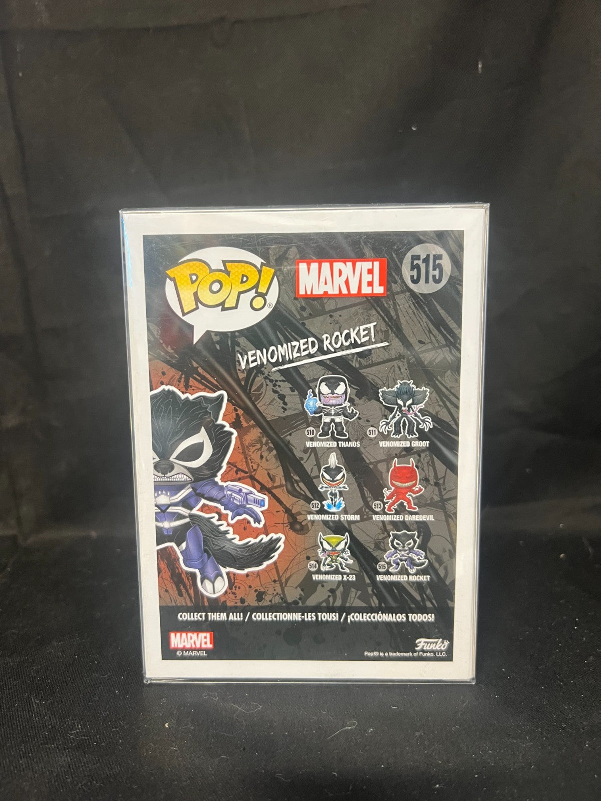 Venomized Rocket - Marvel Venom - Funko Pop Vinyl #515 FREE PROTECTOR
