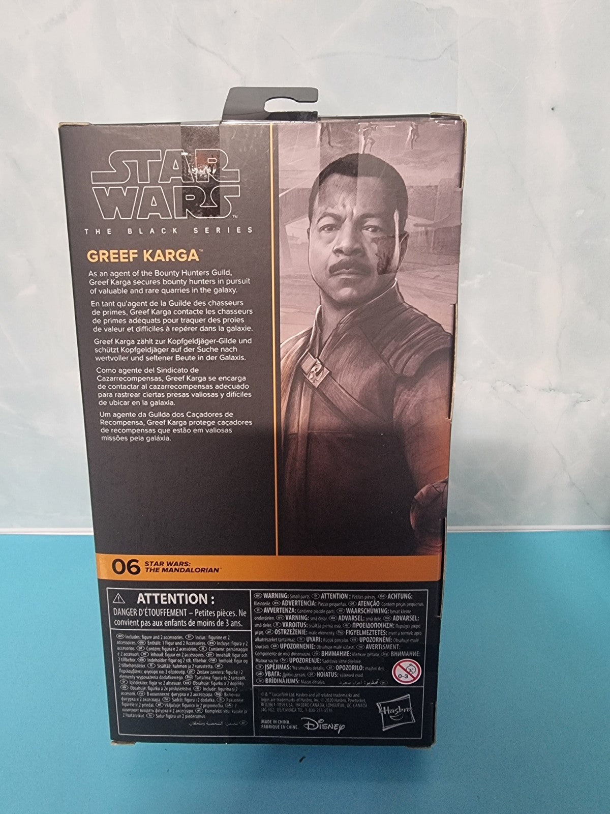Star Wars Black Series Greef Karga Figure The Mandalorian