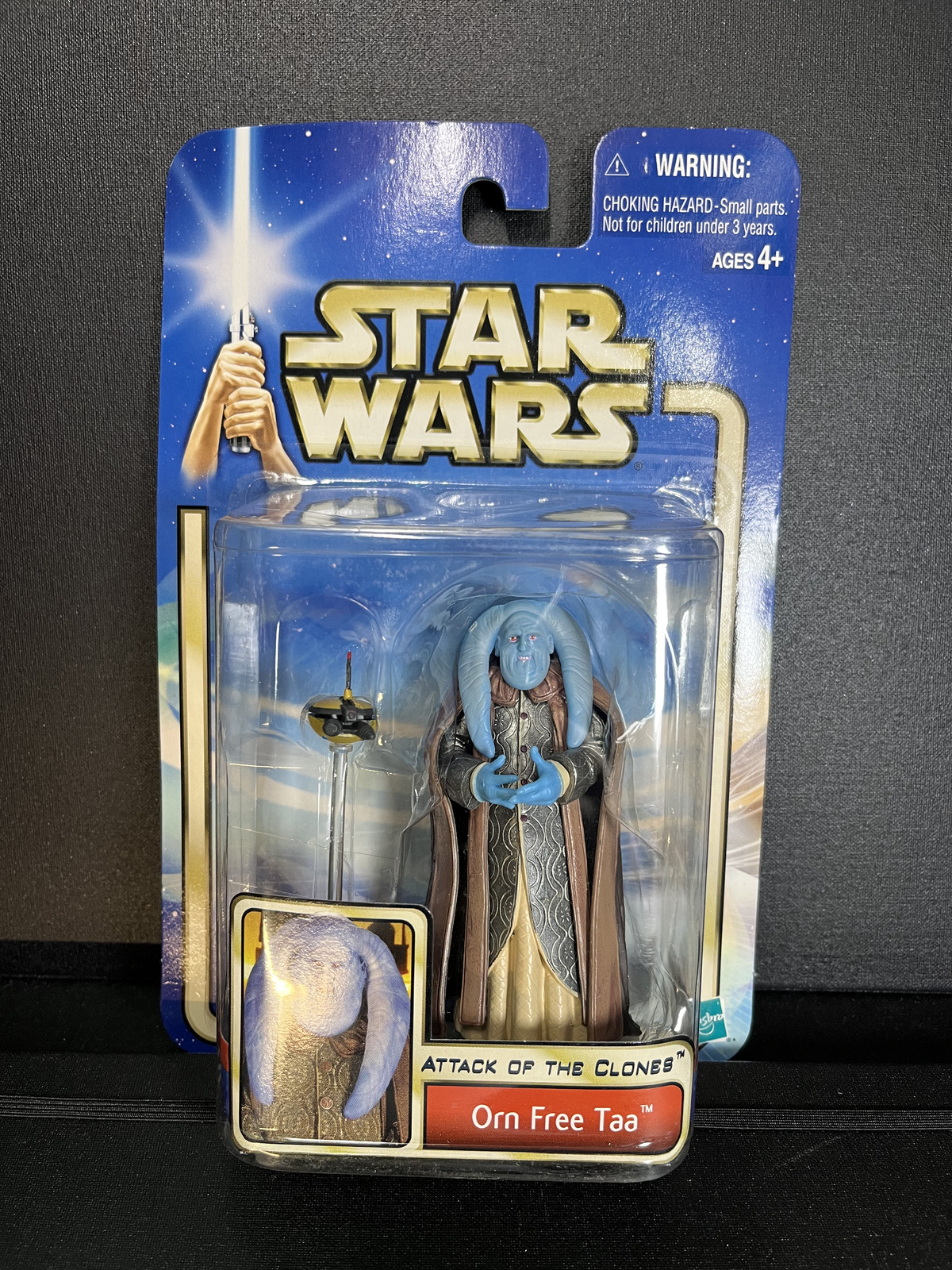 Orn Free Taa Star Wars AOTC Carded 3.75 Action Figure