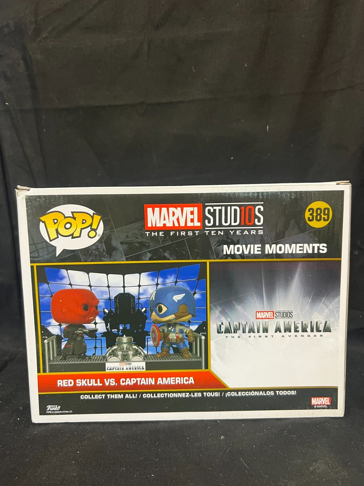 Red Skull Vs. Captain America - Marvel Funko Pop - Movie Moment - No. 389