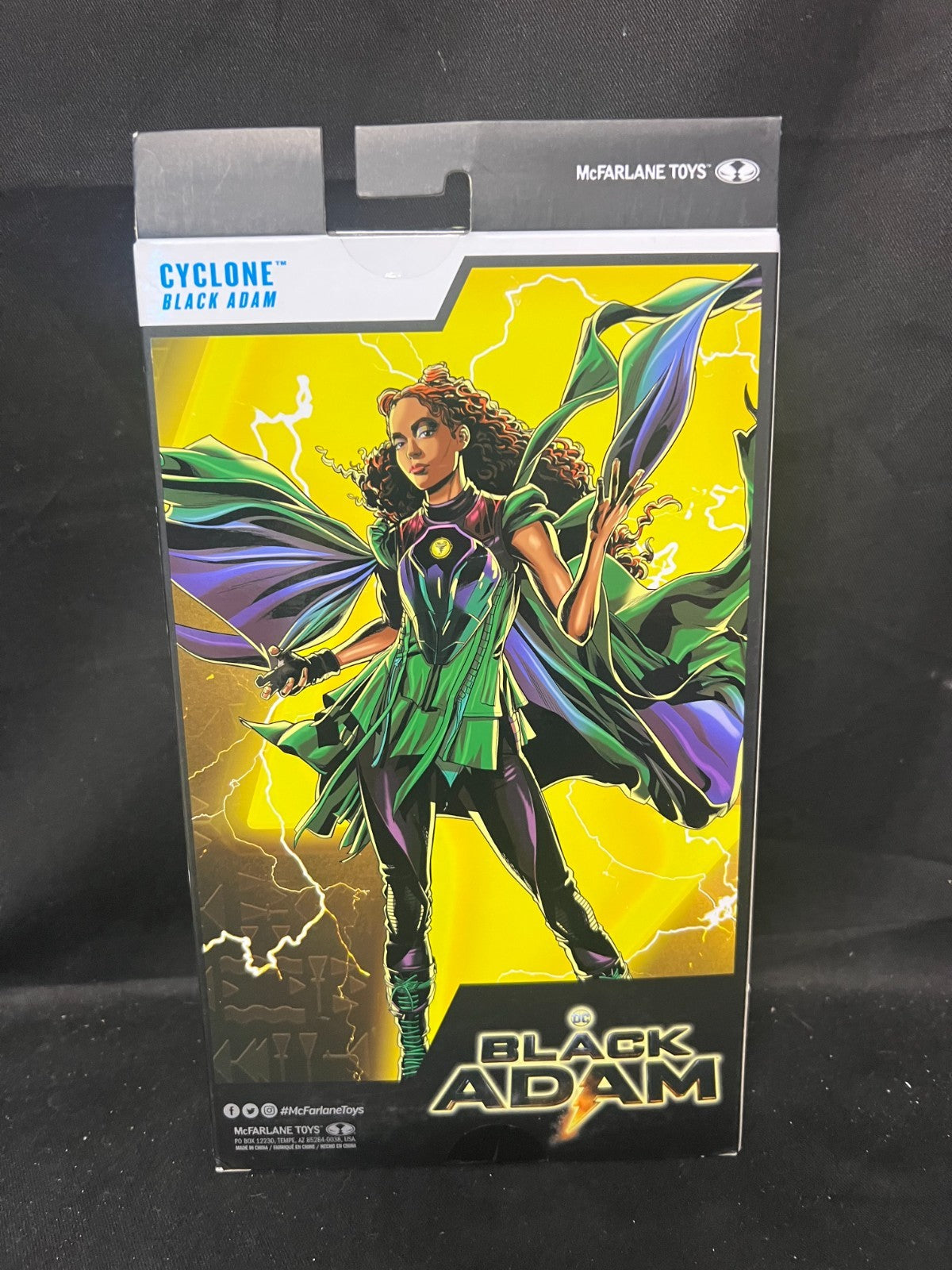 McFarlane Toys 2022 DC Multiverse: Black Adam (CYCLONE) 12+ Brand New Stock!