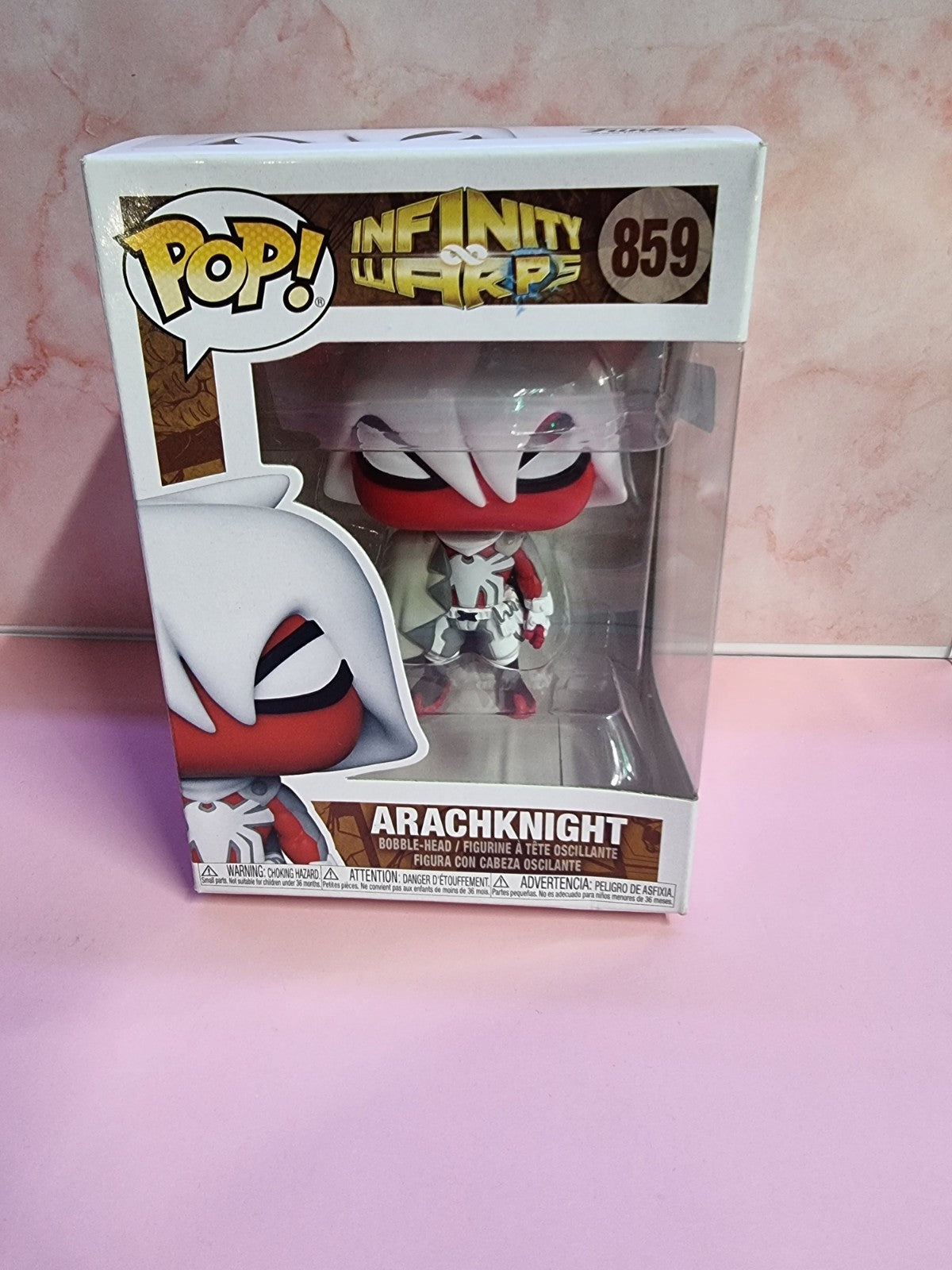 Marvel Funko Pop - Arachknight - Infinity Warps -# 859
