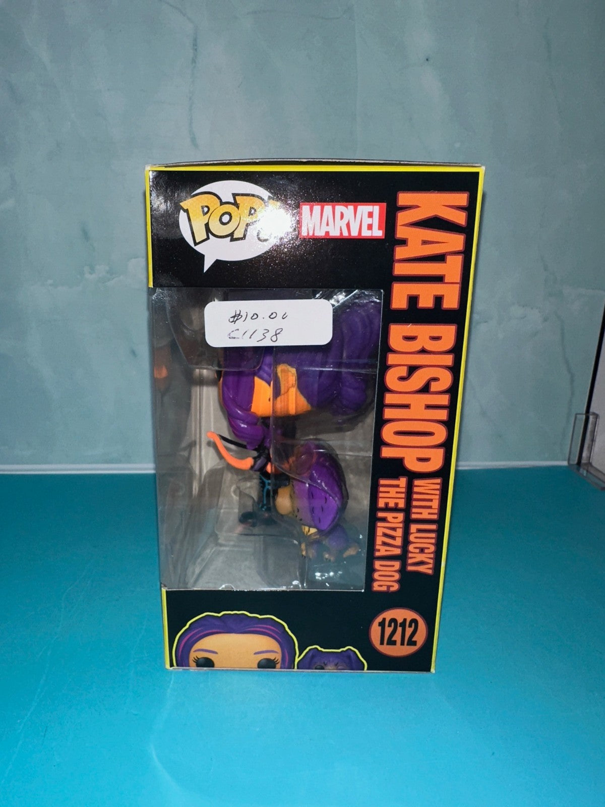 Funko Pop! Marvel Kate Bishop with Lucky Pizza Dog #1212