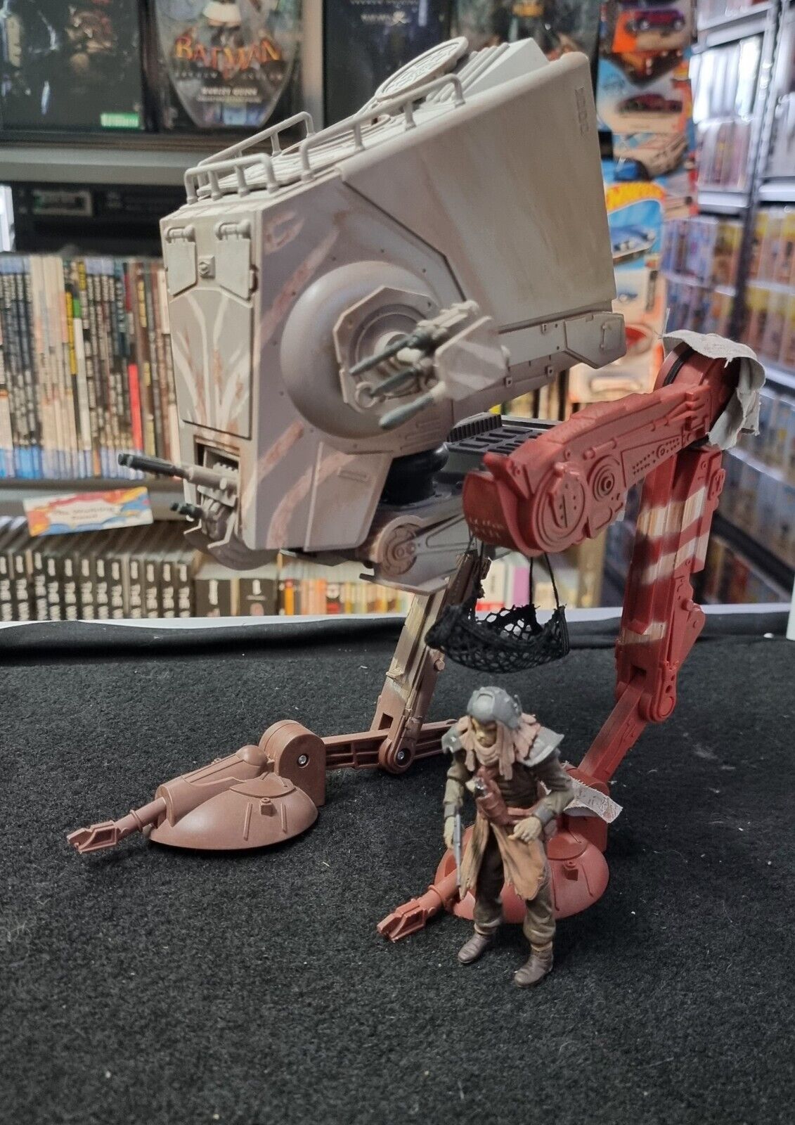 Star Wars Vintage Collection Mandalorian AT-ST Klatooinian Raider Kenner used