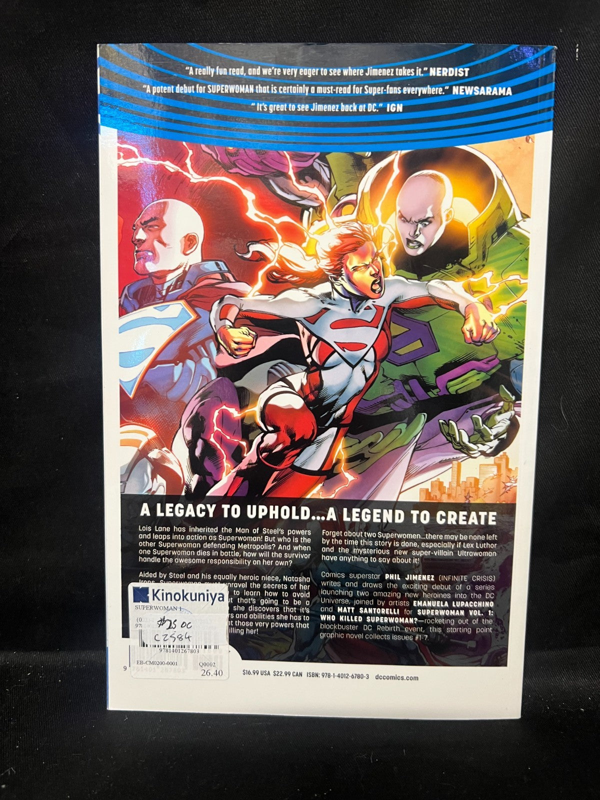 dc univers superwoman vol #1  who killed  superwoman? new 2017