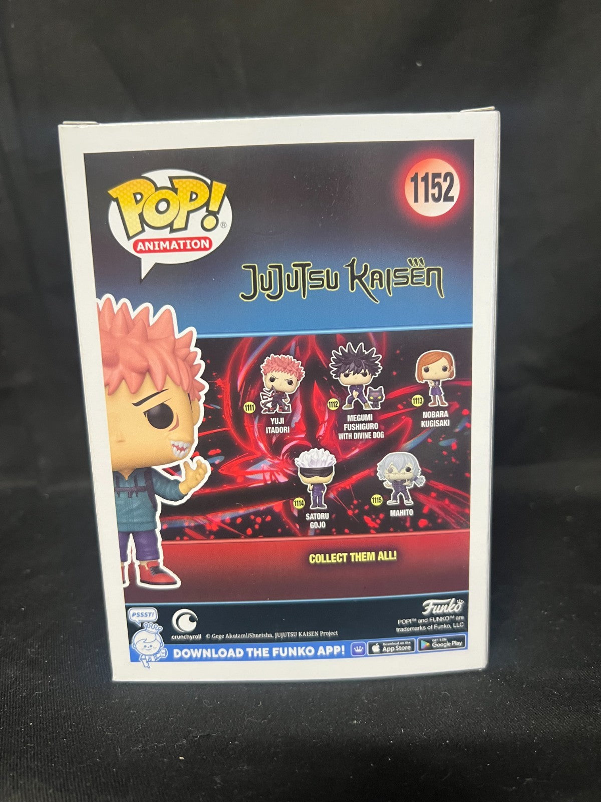 Jujutsu Kaisen - Yuji Itadori Sukuna Mouth Pop! Vinyl Figure  #1152