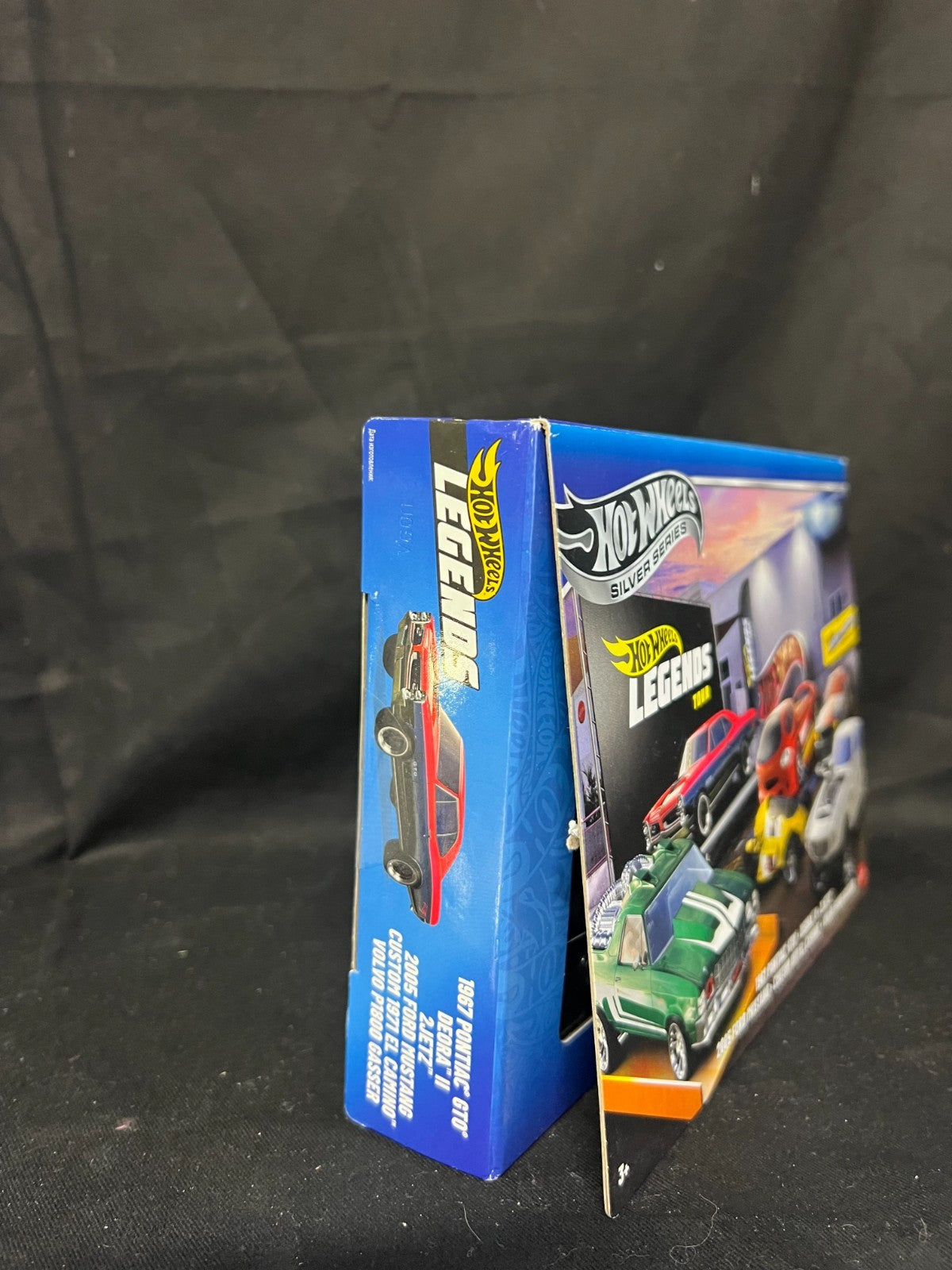 Hot Wheels Silver Series Legends Tour 5-Pack Diecast Cars Collectible New